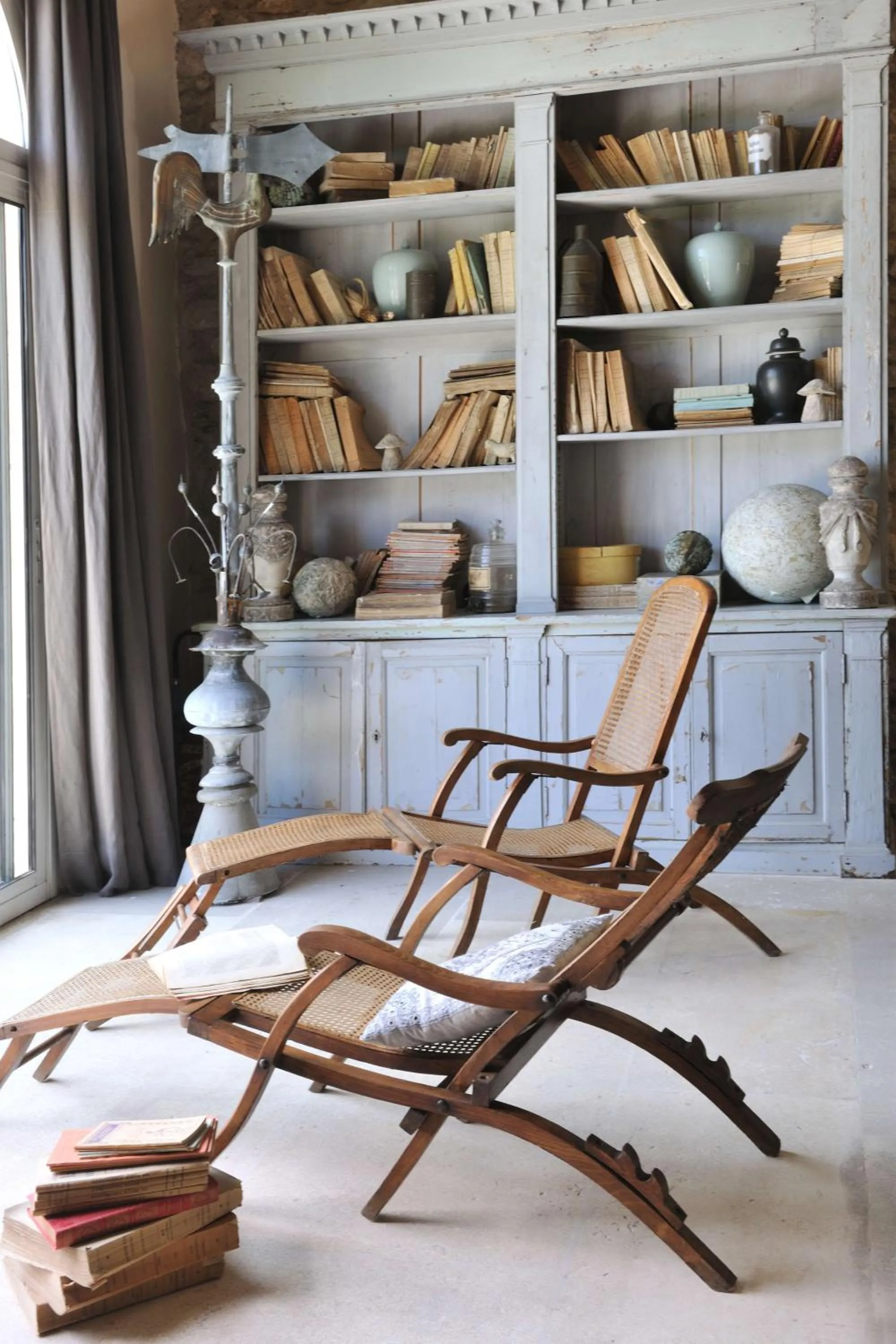 Library in La Bastide de Marie, Maisons et Hôtels Sibuet