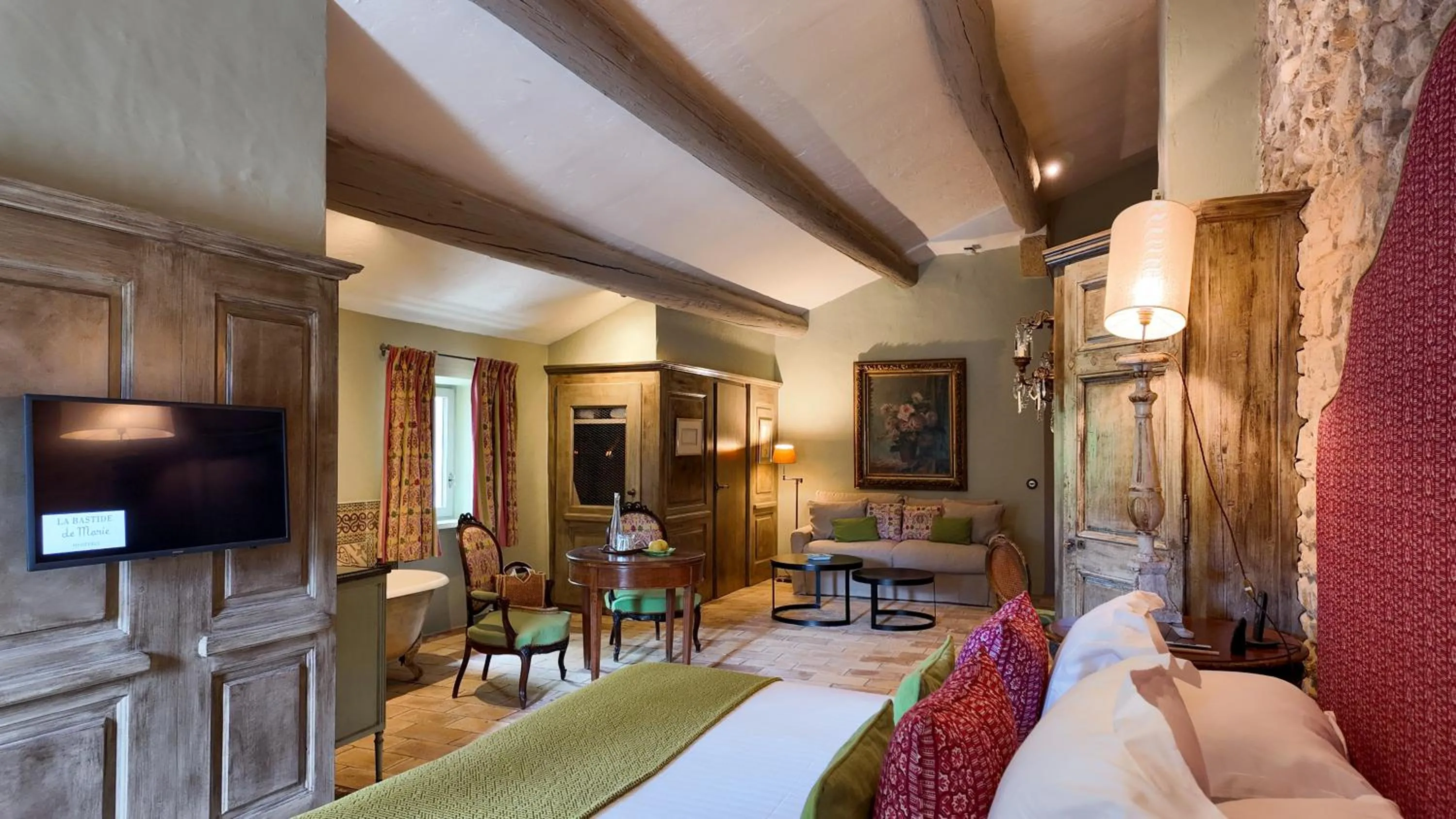 Photo of the whole room, Bed in La Bastide de Marie, Maisons et Hôtels Sibuet