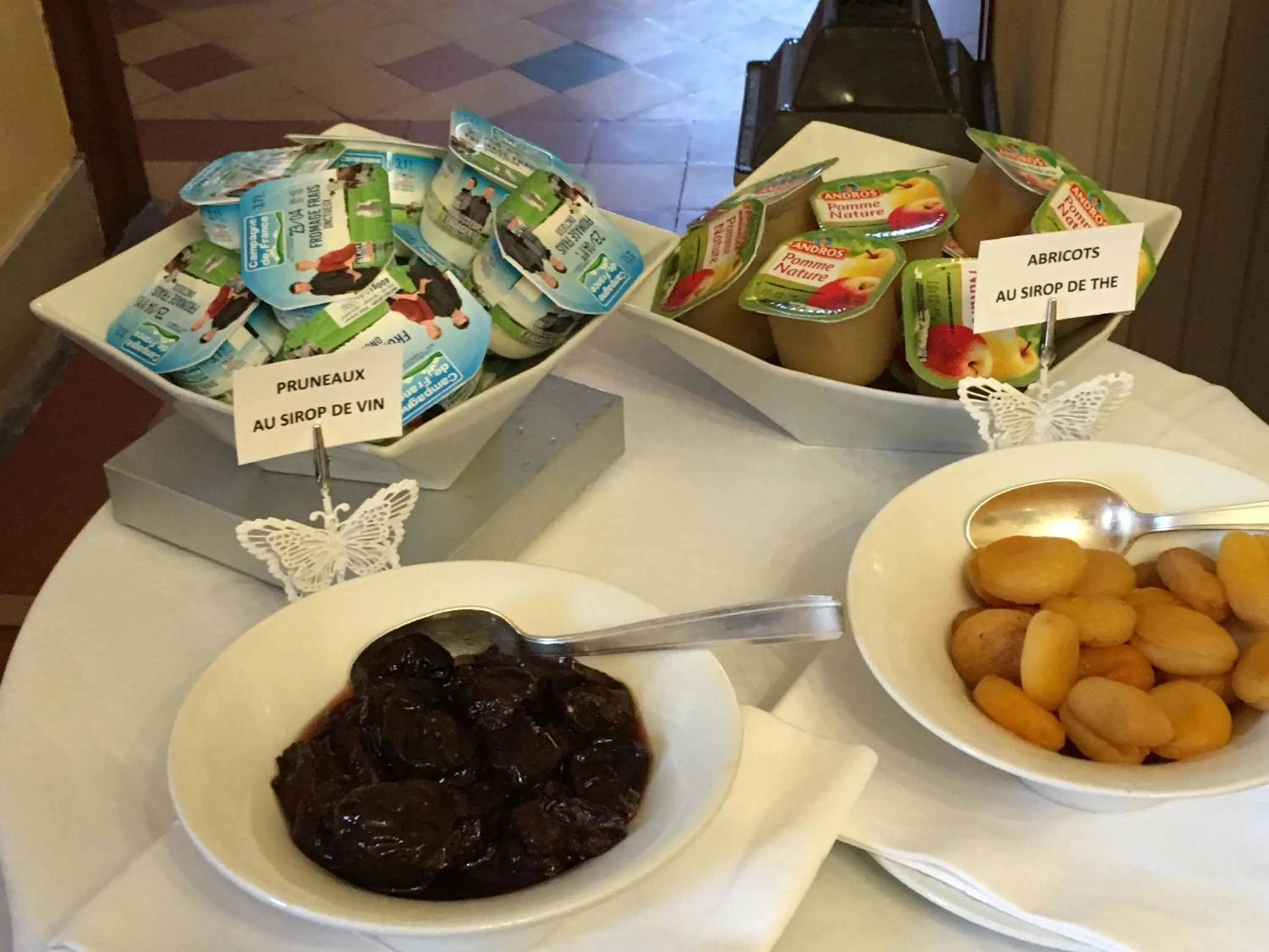 Breakfast in La Roseraie Hôtel Restaurant