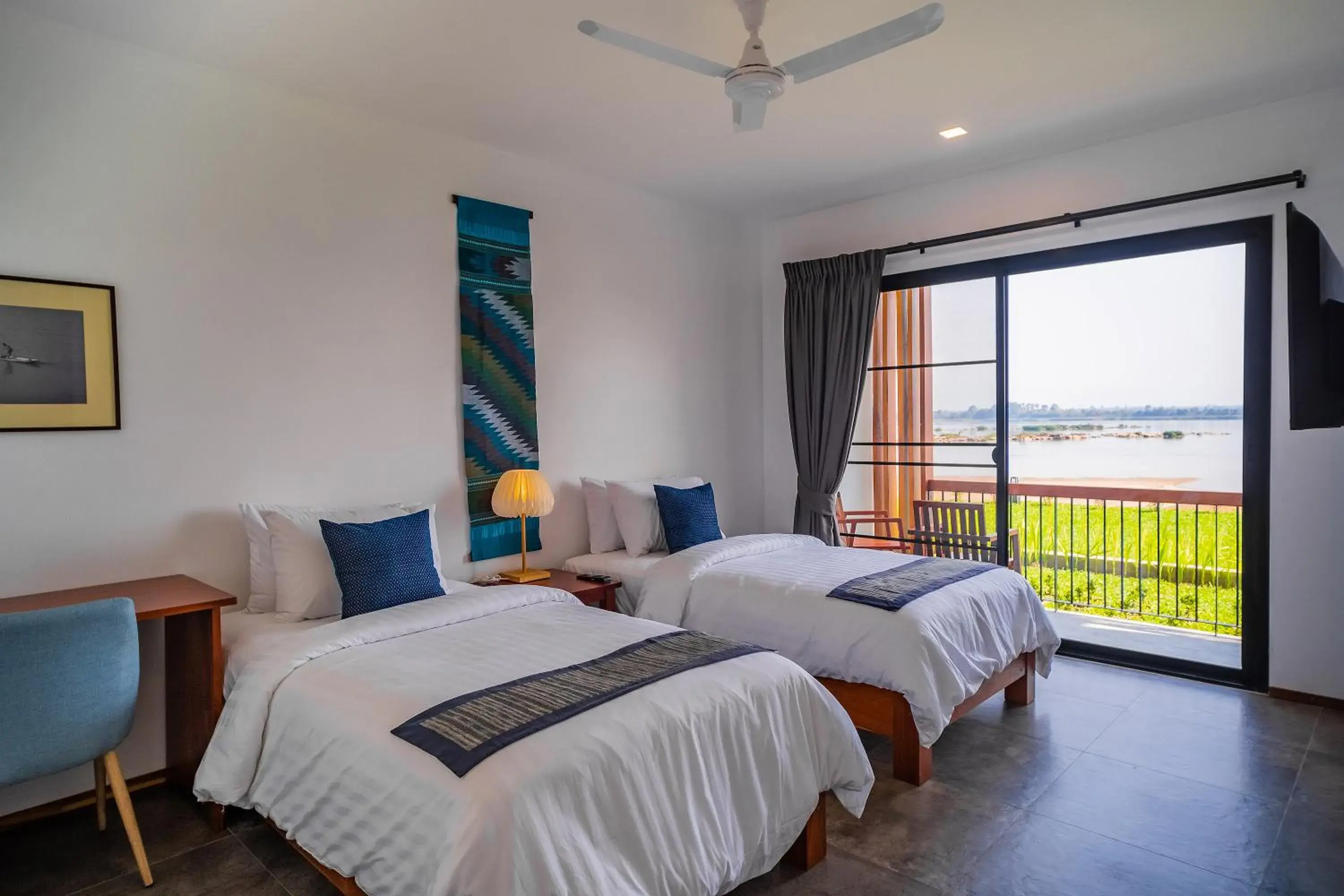 Riverview Ground Floor Double/Twin in The Riviera Champasak Riverview Ground Floor Double/Twin in The Riviera Champasak