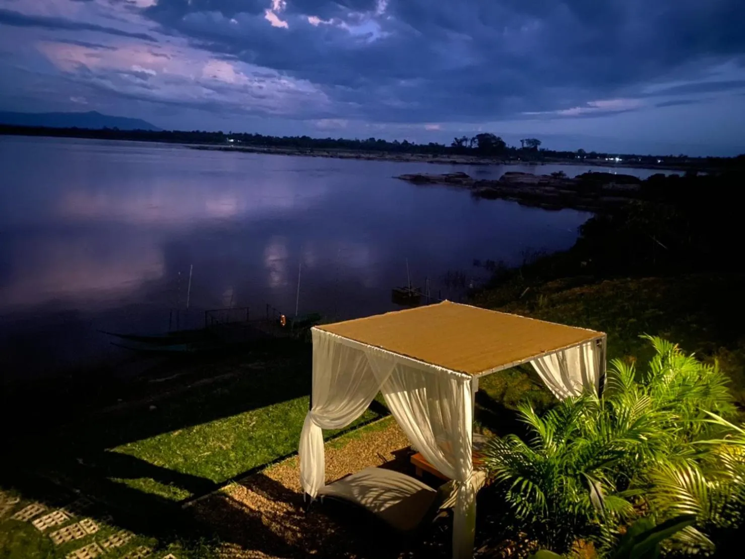 Natural landscape in The Riviera Champasak