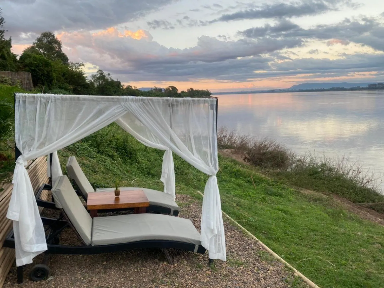 River view in The Riviera Champasak