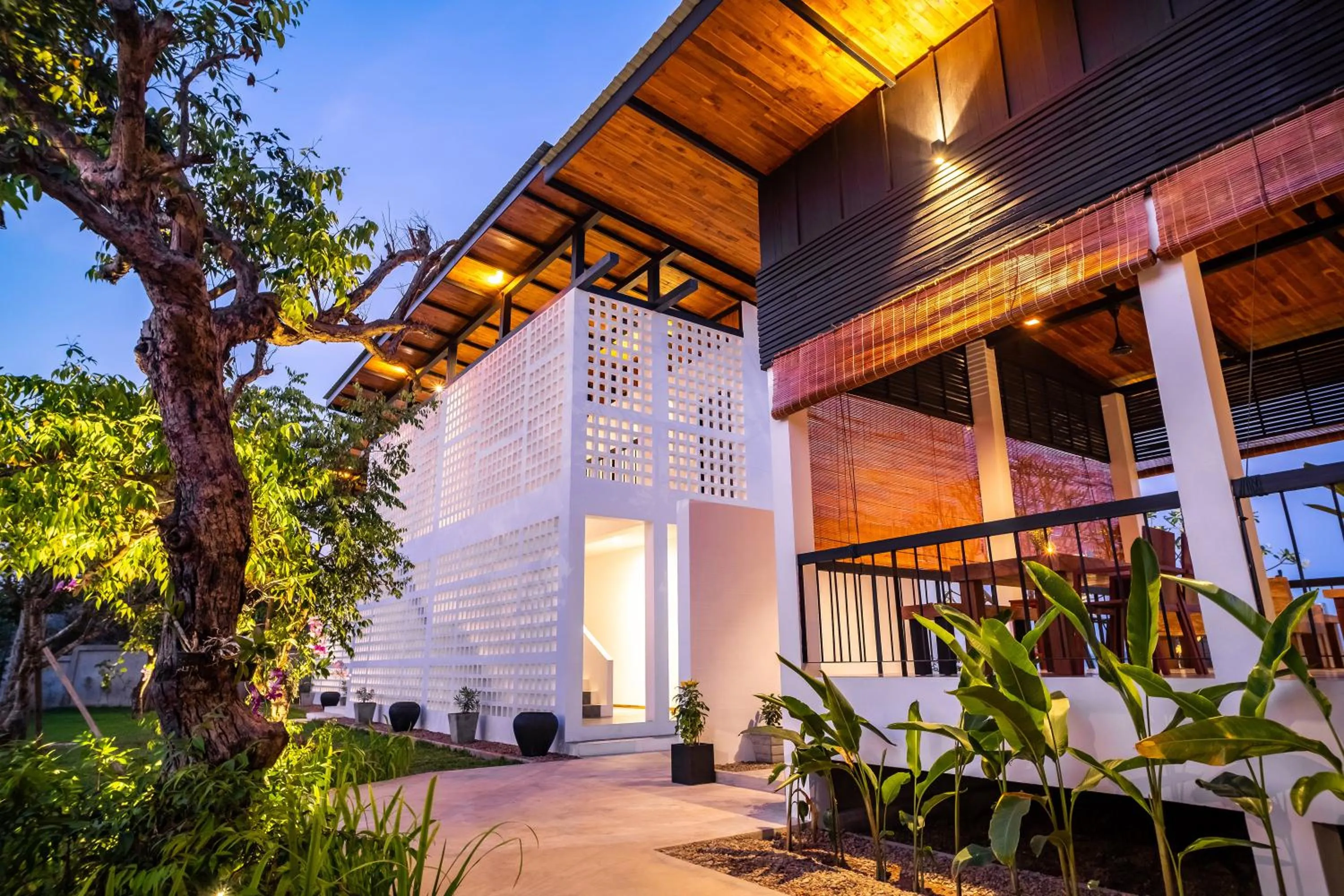 Property building in The Riviera Champasak