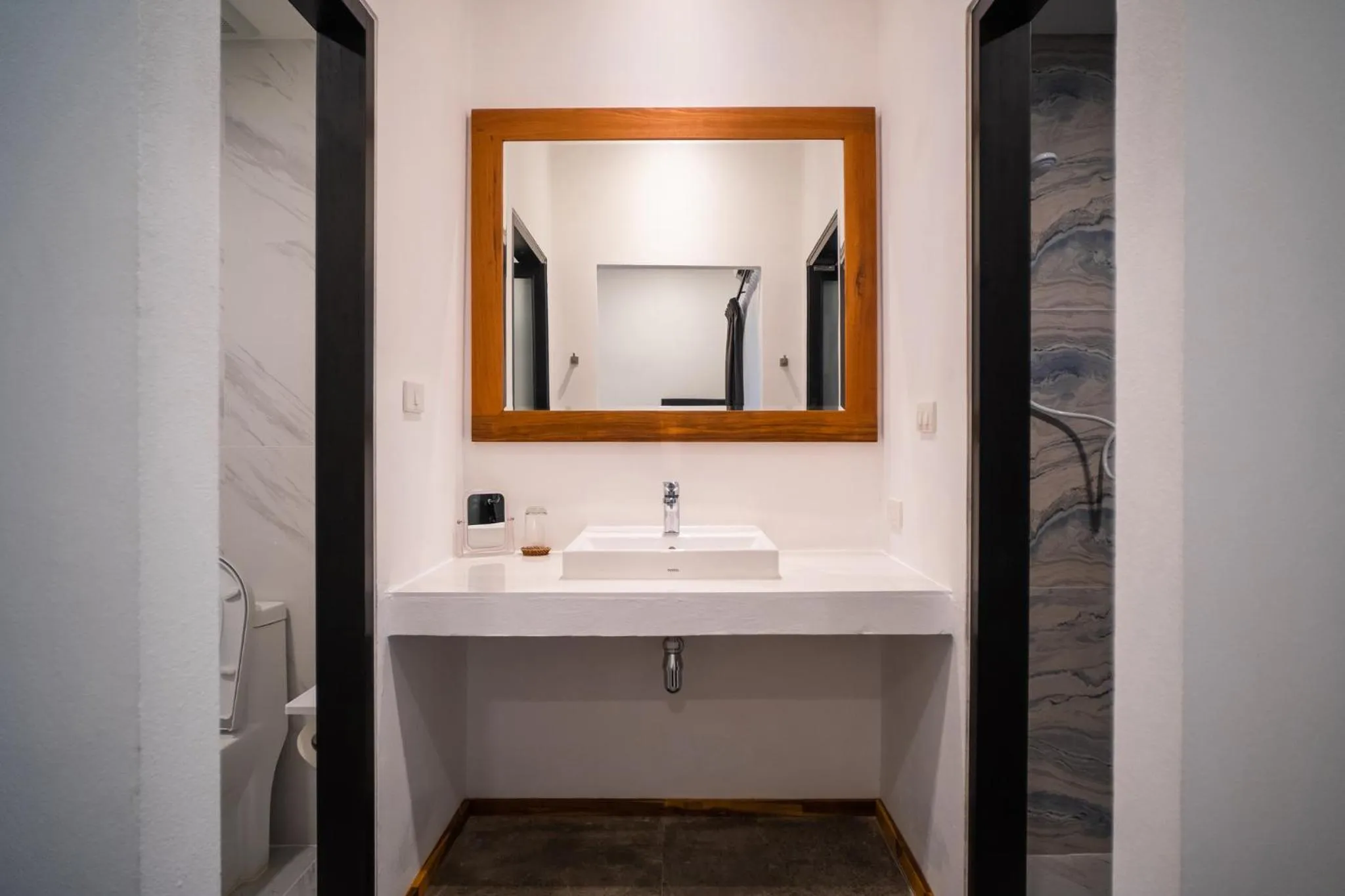 Bathroom in The Riviera Champasak