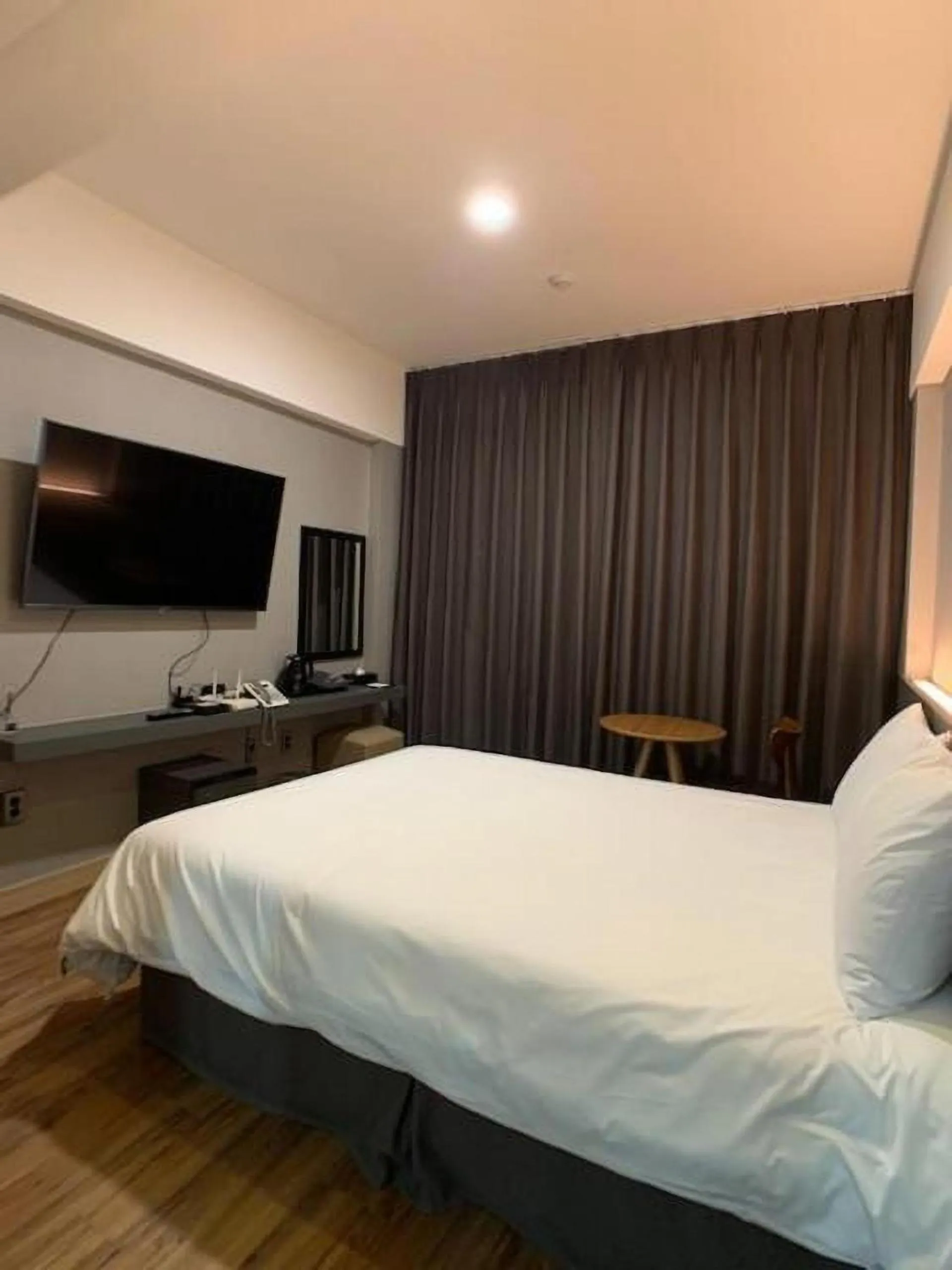 Bed in Jeju Renaissance Hotel