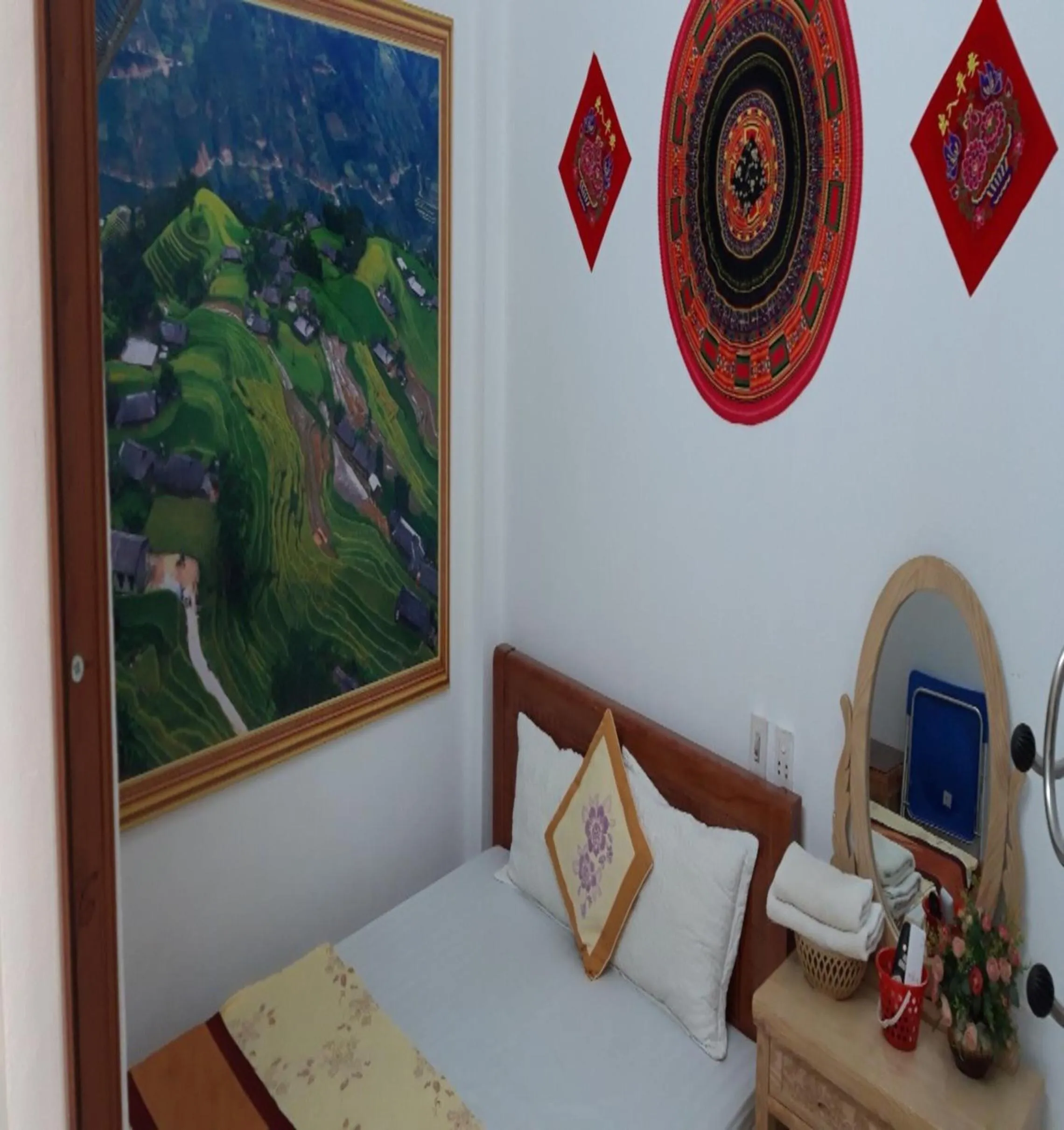 Bedroom, Bed in Hotel Thien An