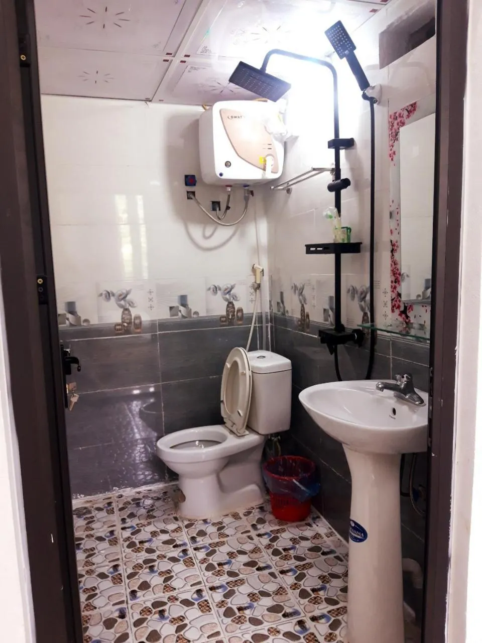 Bathroom in Hotel Thien An
