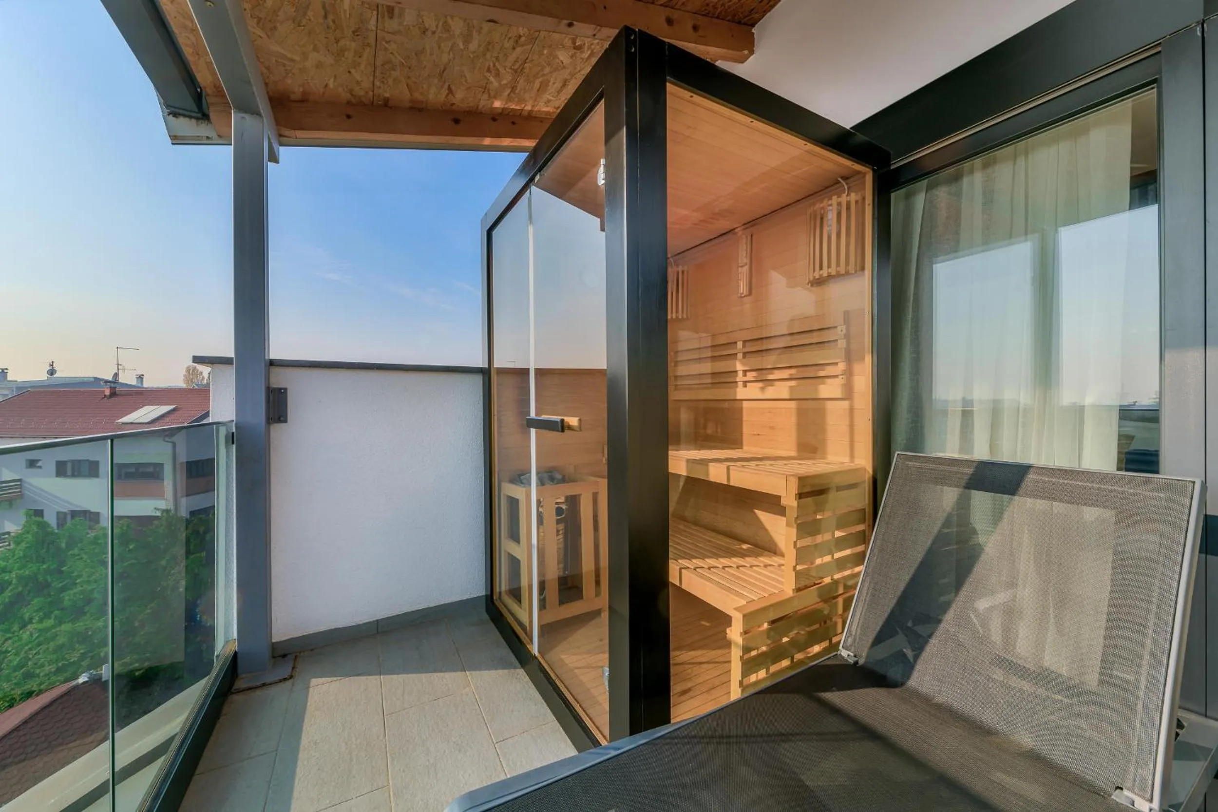 Sauna in Villa Madison