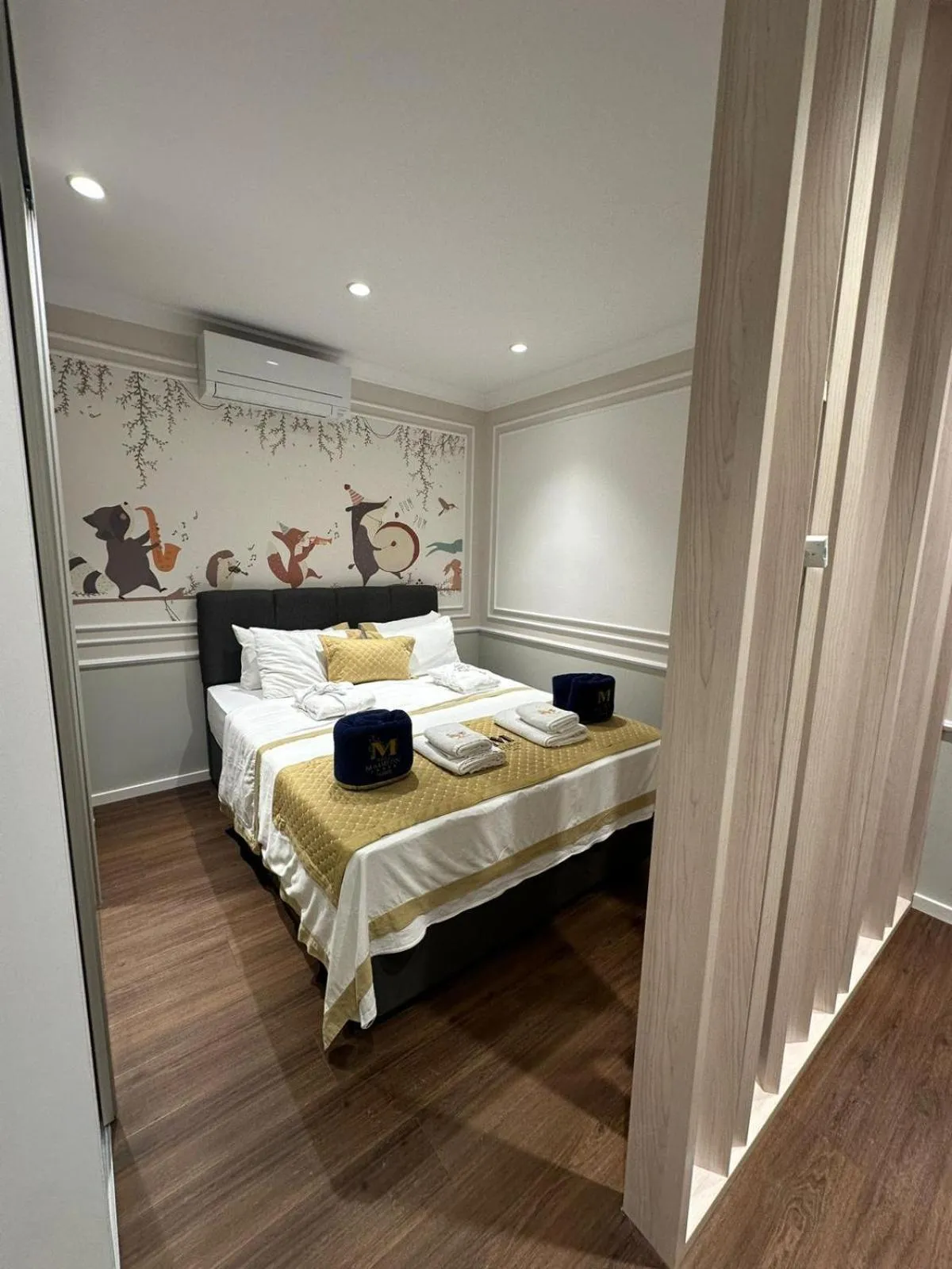 Bedroom, Bed in Villa Madison