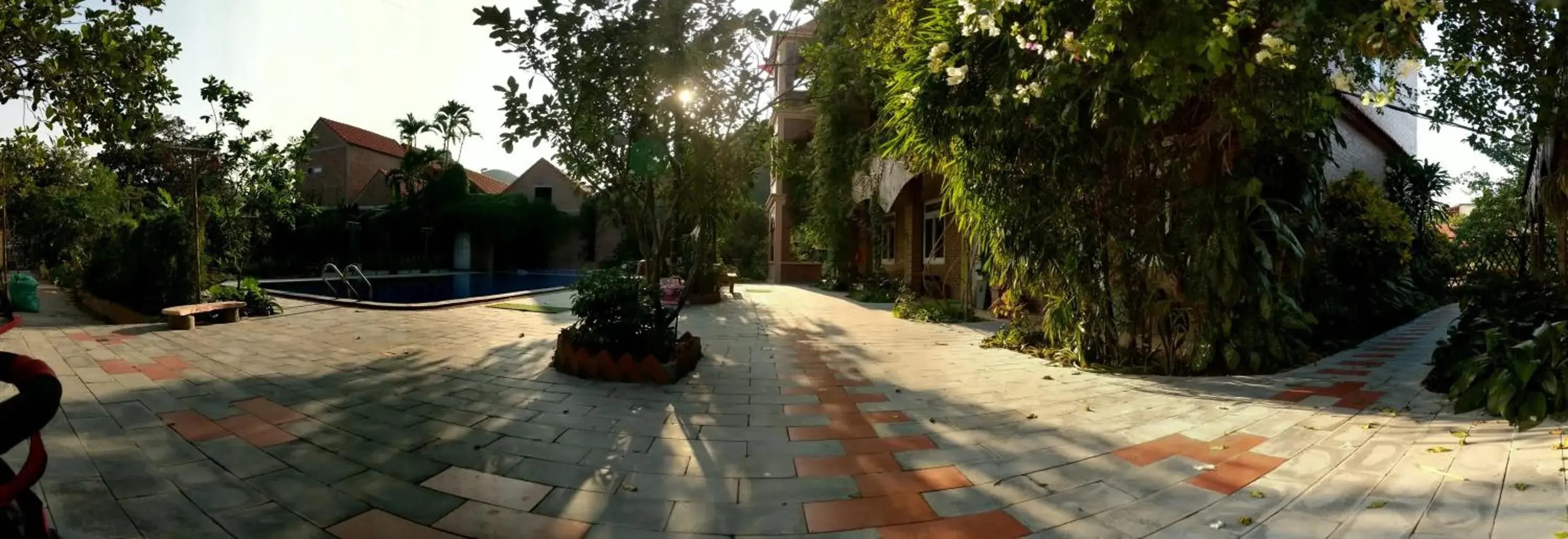 Quadruple Room with Garden View in Ninh Binh Greenland Homestay Quadruple Room with Garden View in Ninh Binh Greenland Homestay