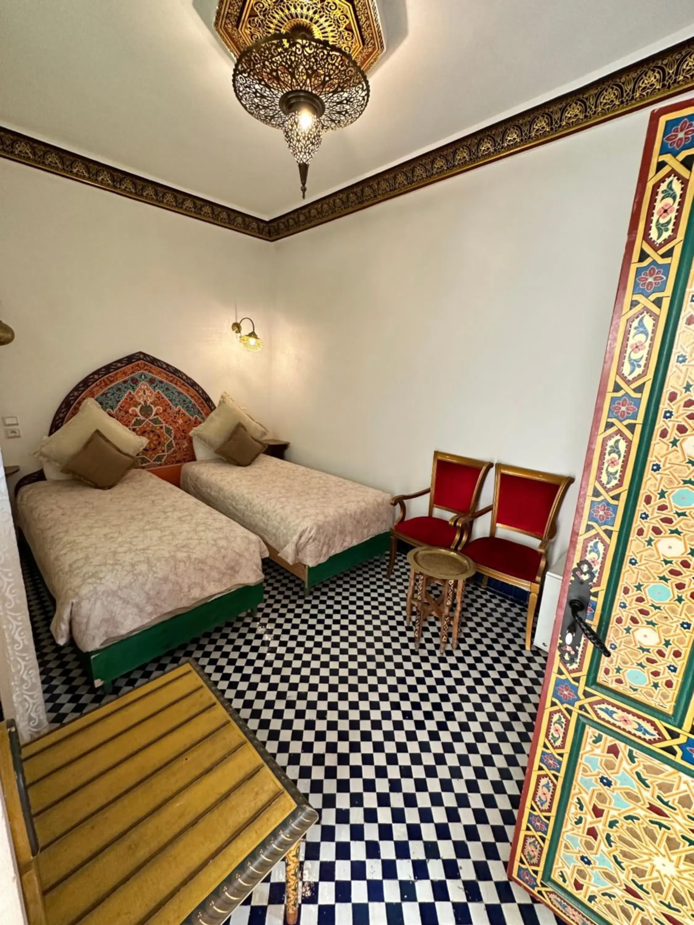 Deluxe Double or Twin Room in Riad Shama Fes Deluxe Double or Twin Room in Riad Shama Fes