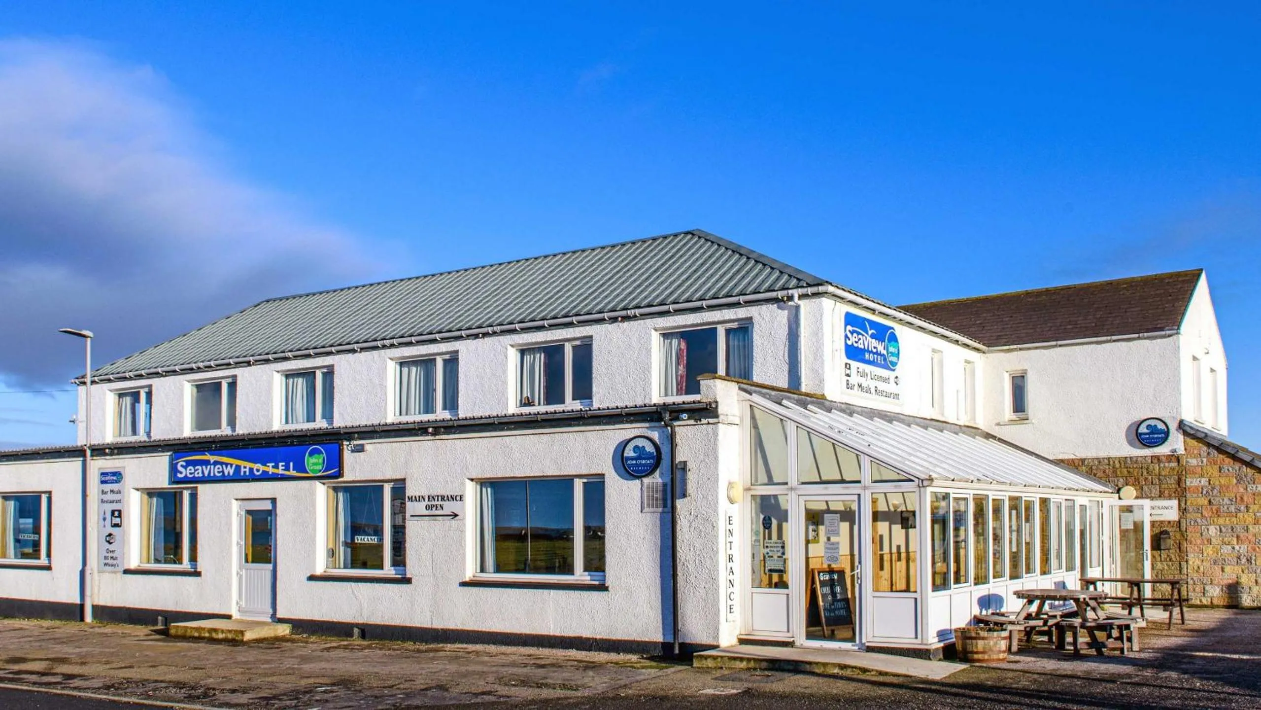 Property building in Seaview John O Groats Hotel
