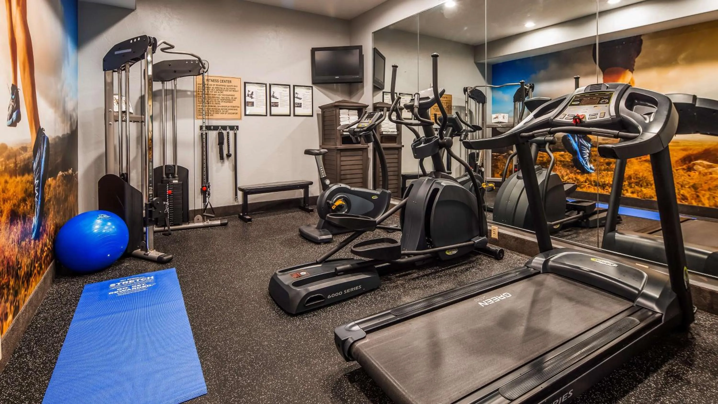 Fitness centre/facilities in Best Western Plus Barsana Hotel & Suites
