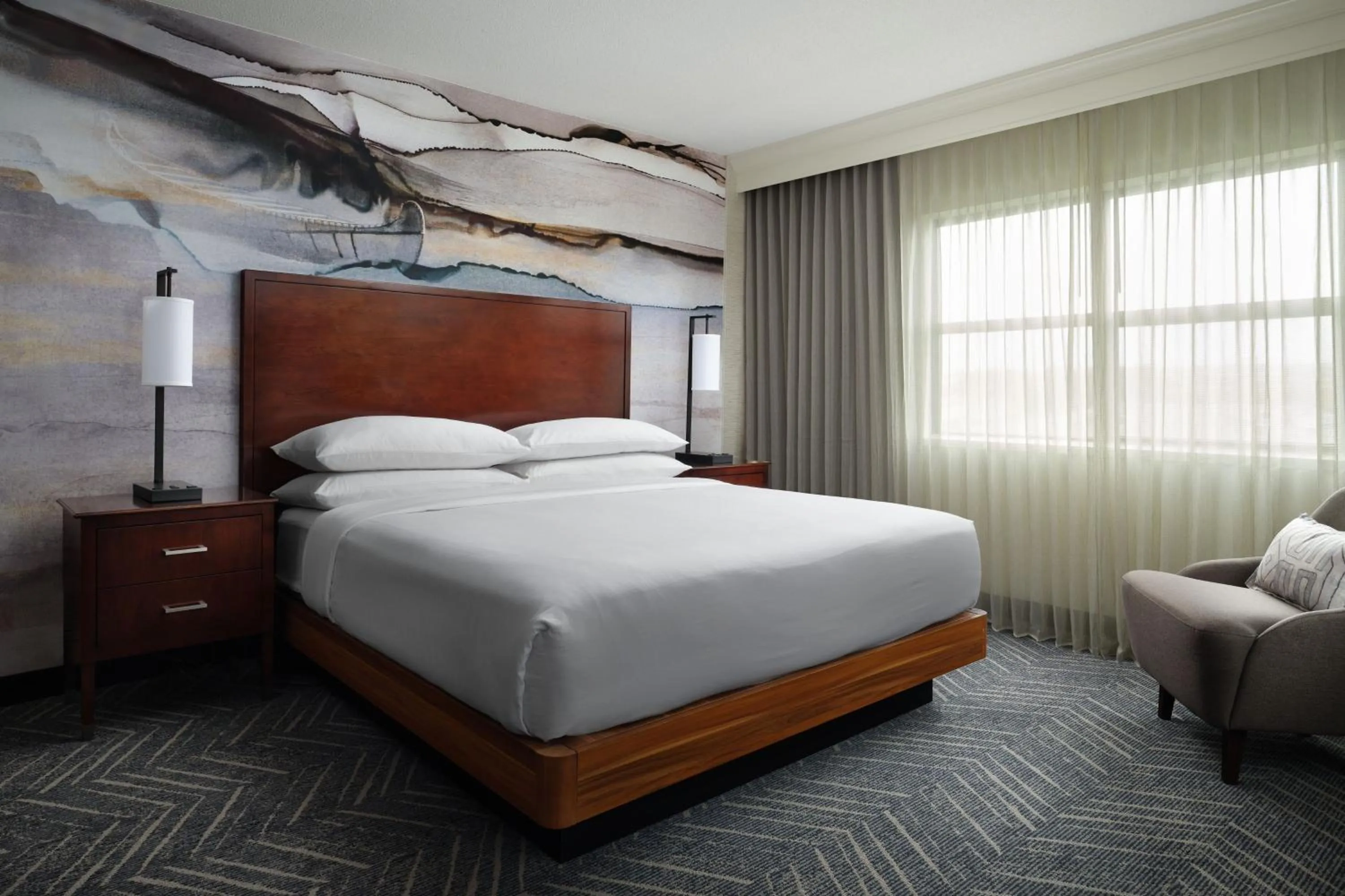 Bedroom, Bed in Minneapolis Marriott Northwest Hotel & Conference Center