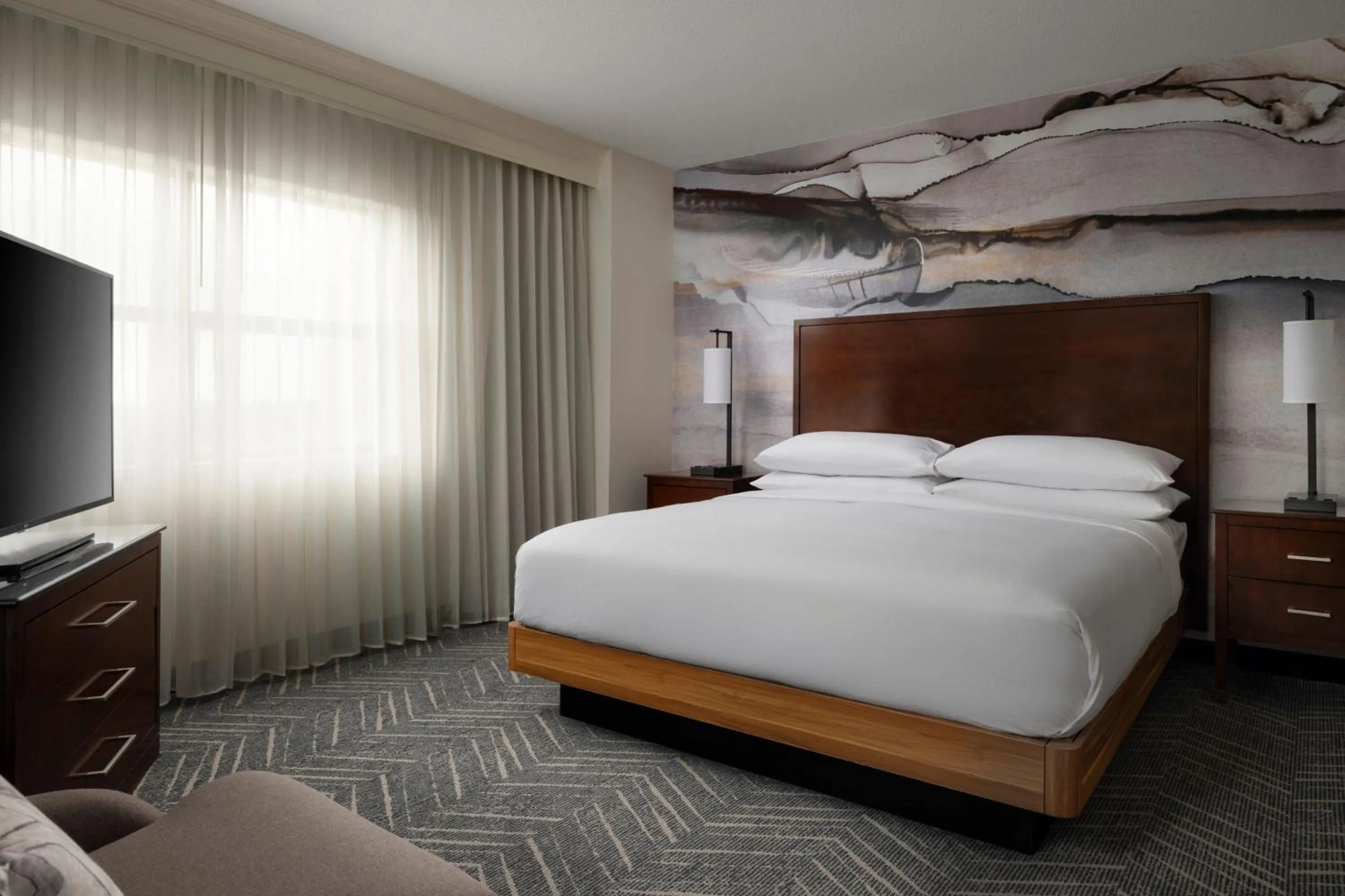 Bedroom, Bed in Minneapolis Marriott Northwest Hotel & Conference Center