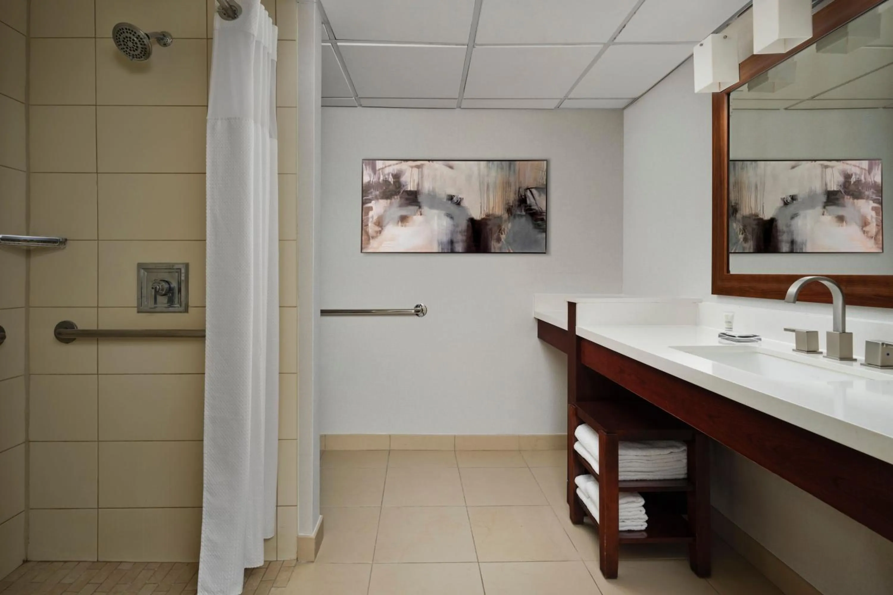 Bathroom in Minneapolis Marriott Northwest Hotel & Conference Center