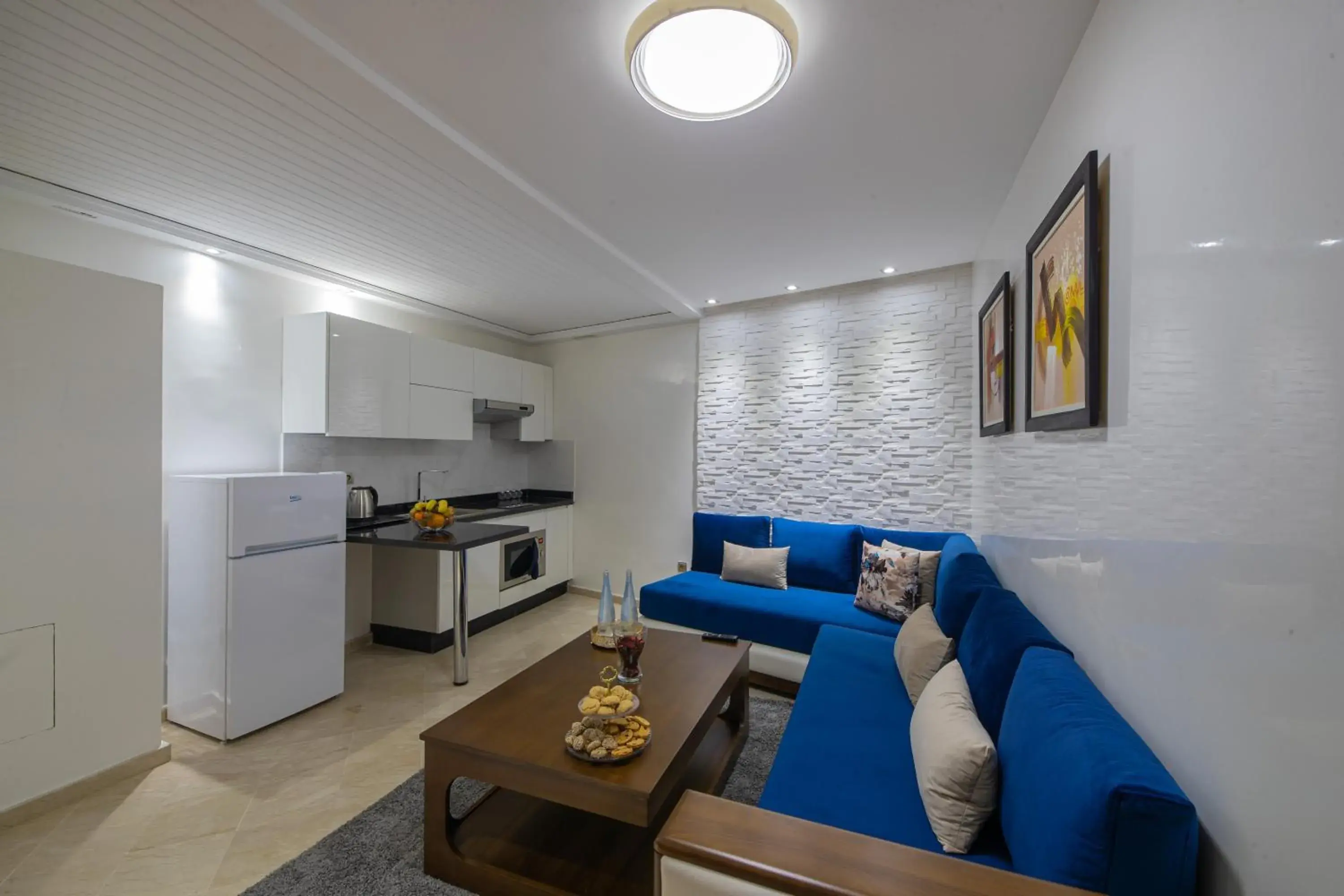 Living room in Appart-hotel Marrakech Inn Living room in Appart-hotel Marrakech Inn