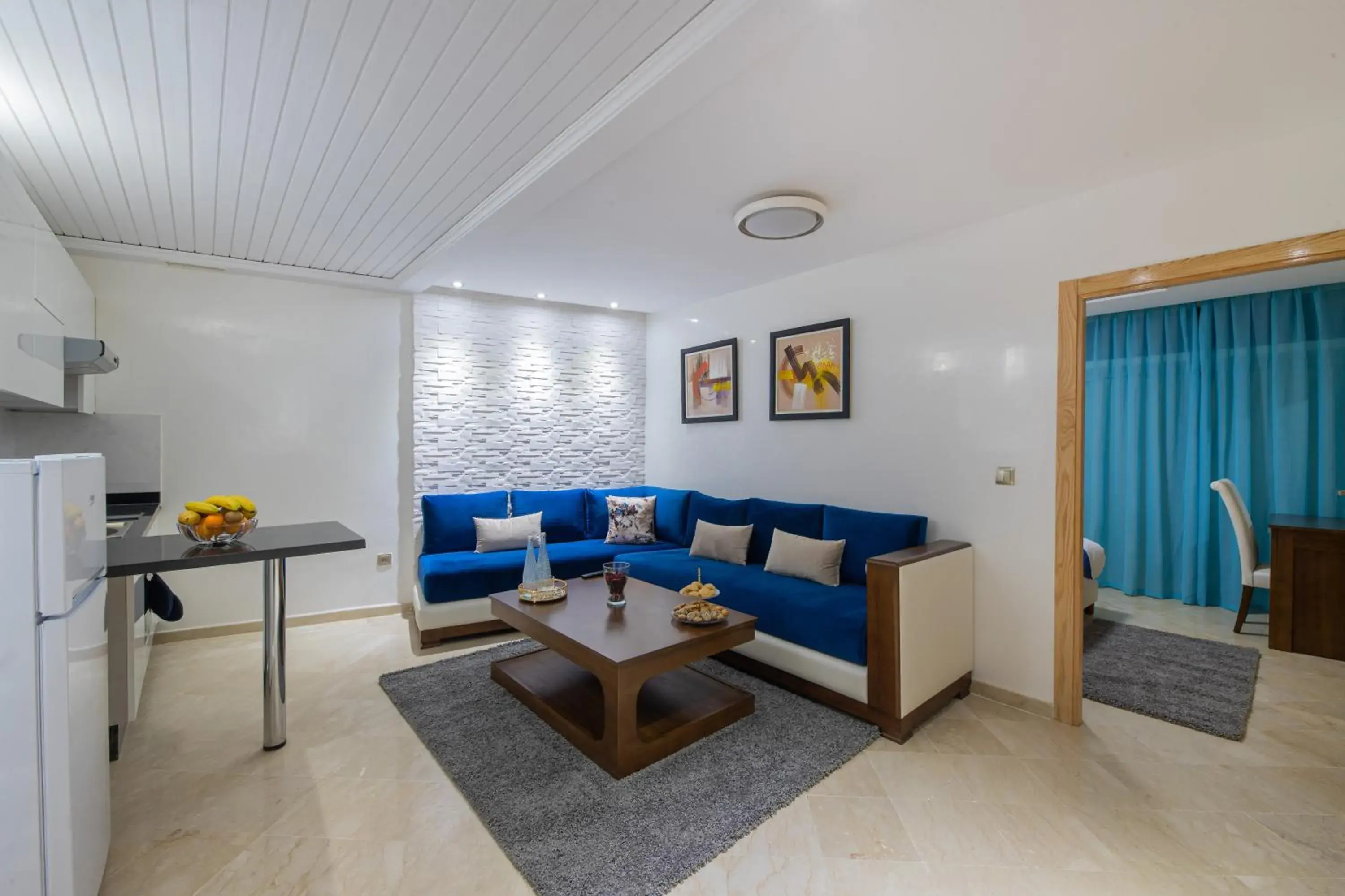 Living room in Appart-hotel Marrakech Inn Living room in Appart-hotel Marrakech Inn