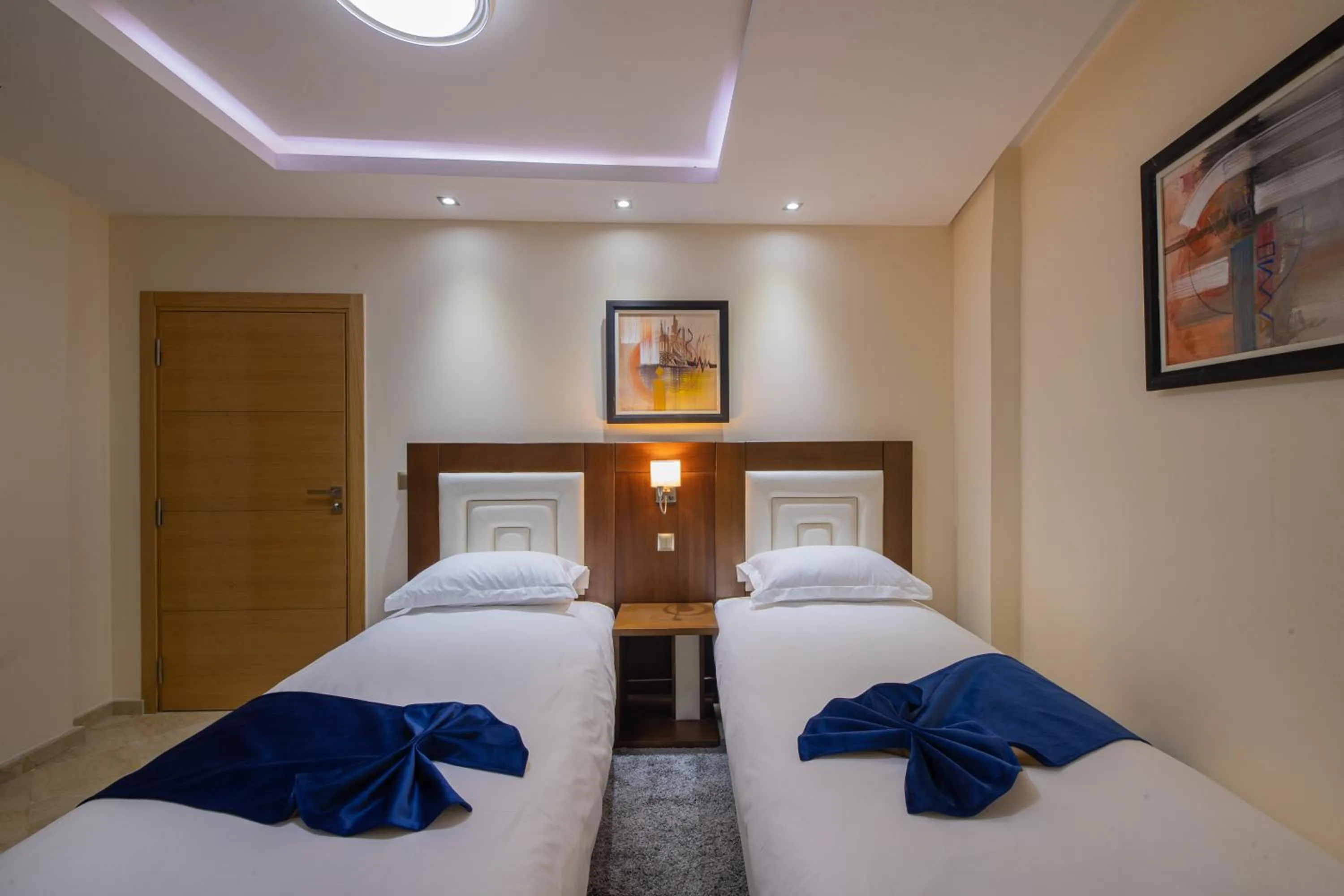 Bed in Appart-hotel Marrakech Inn