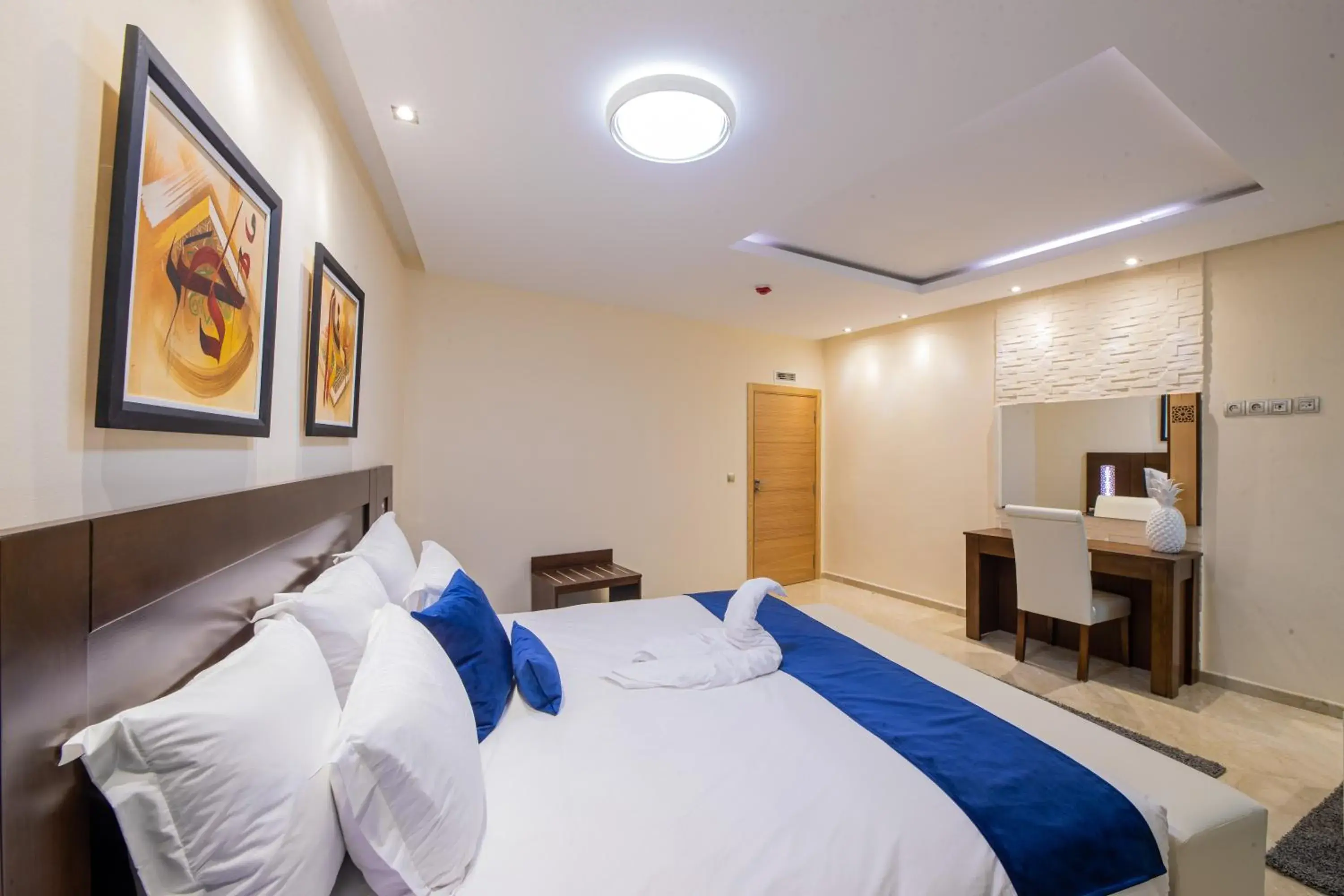 Bed in Appart-hotel Marrakech Inn Bed in Appart-hotel Marrakech Inn