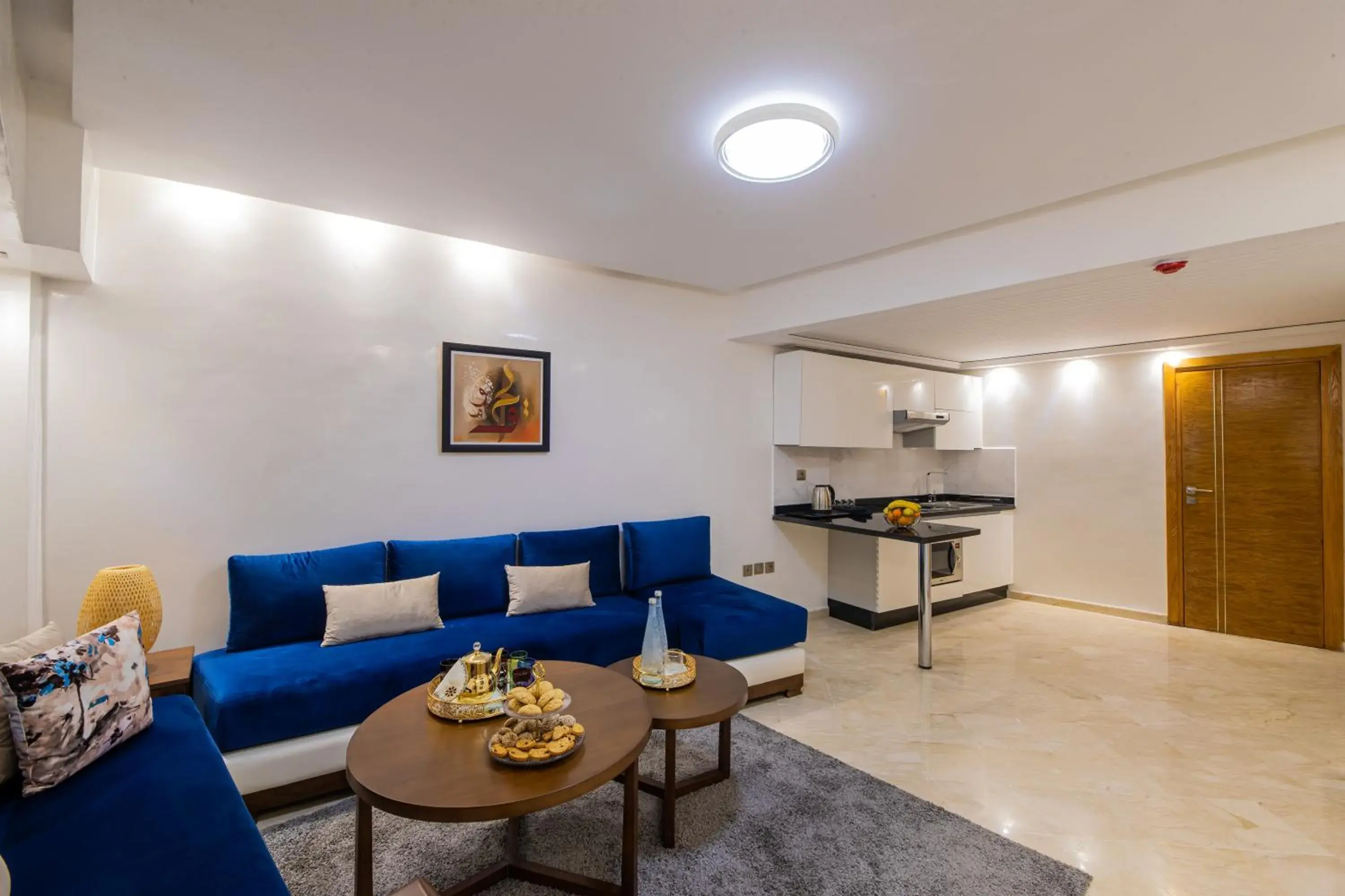 Living room in Appart-hotel Marrakech Inn Living room in Appart-hotel Marrakech Inn