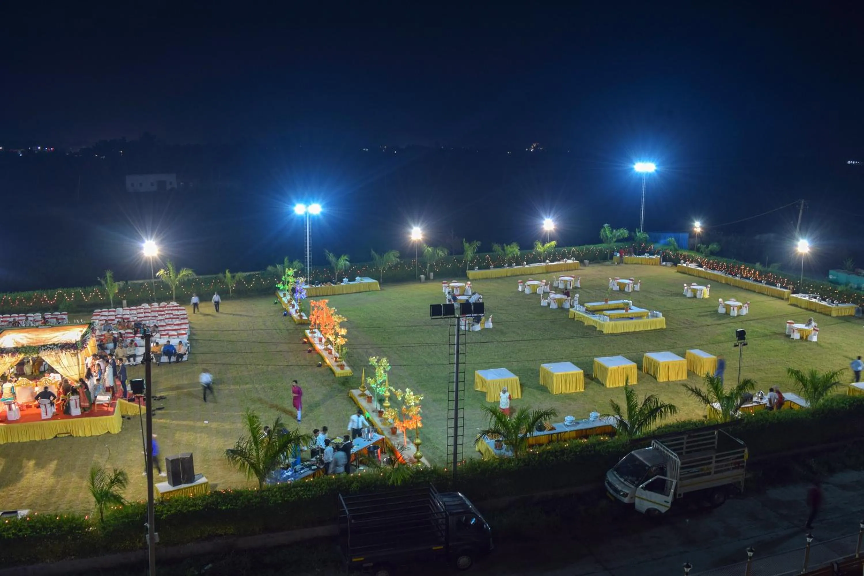 Garden in Hotel Highway Hari