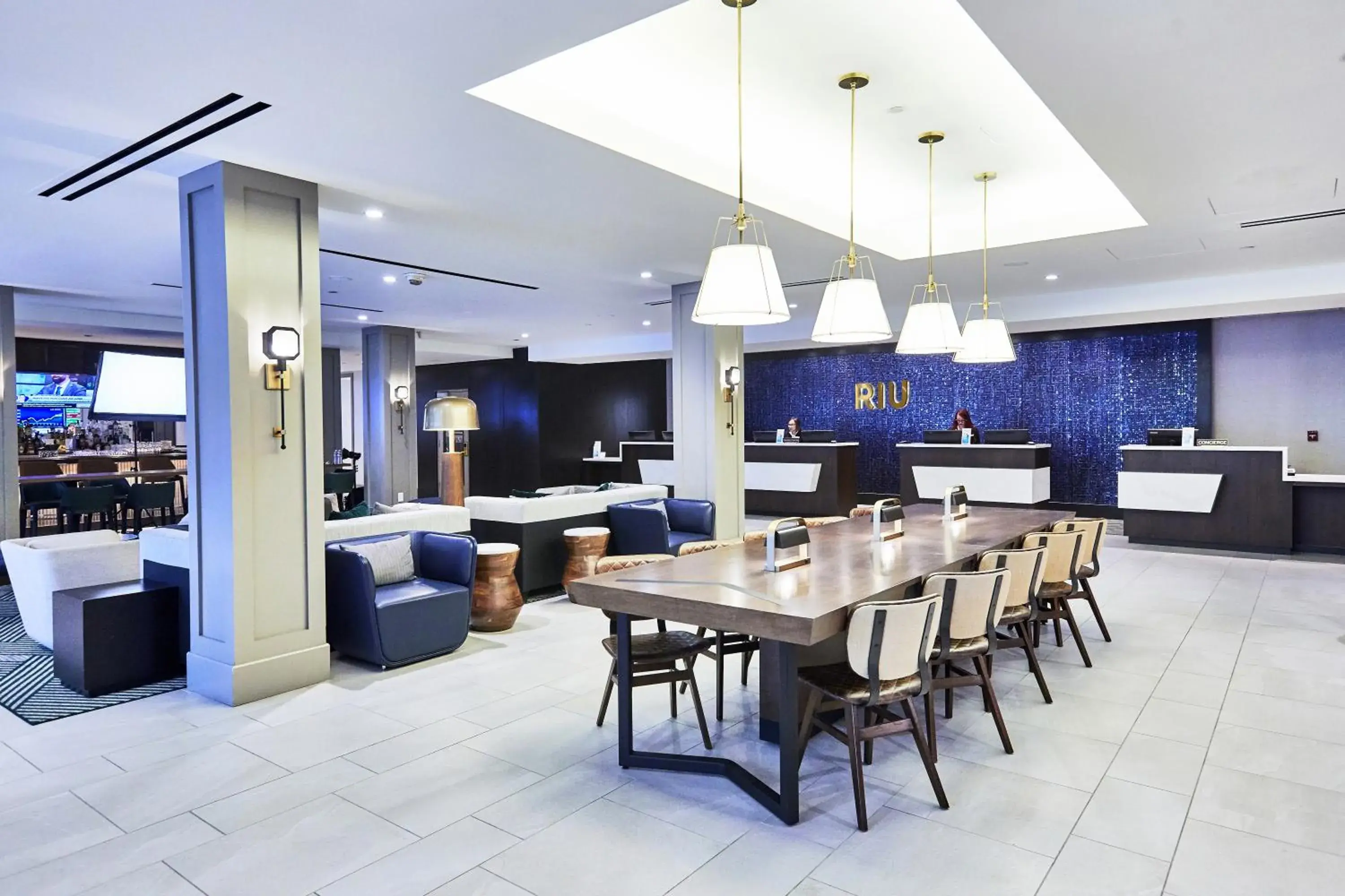 Lobby or reception in Riu Plaza Fisherman's Wharf Lobby or reception in Riu Plaza Fisherman's Wharf