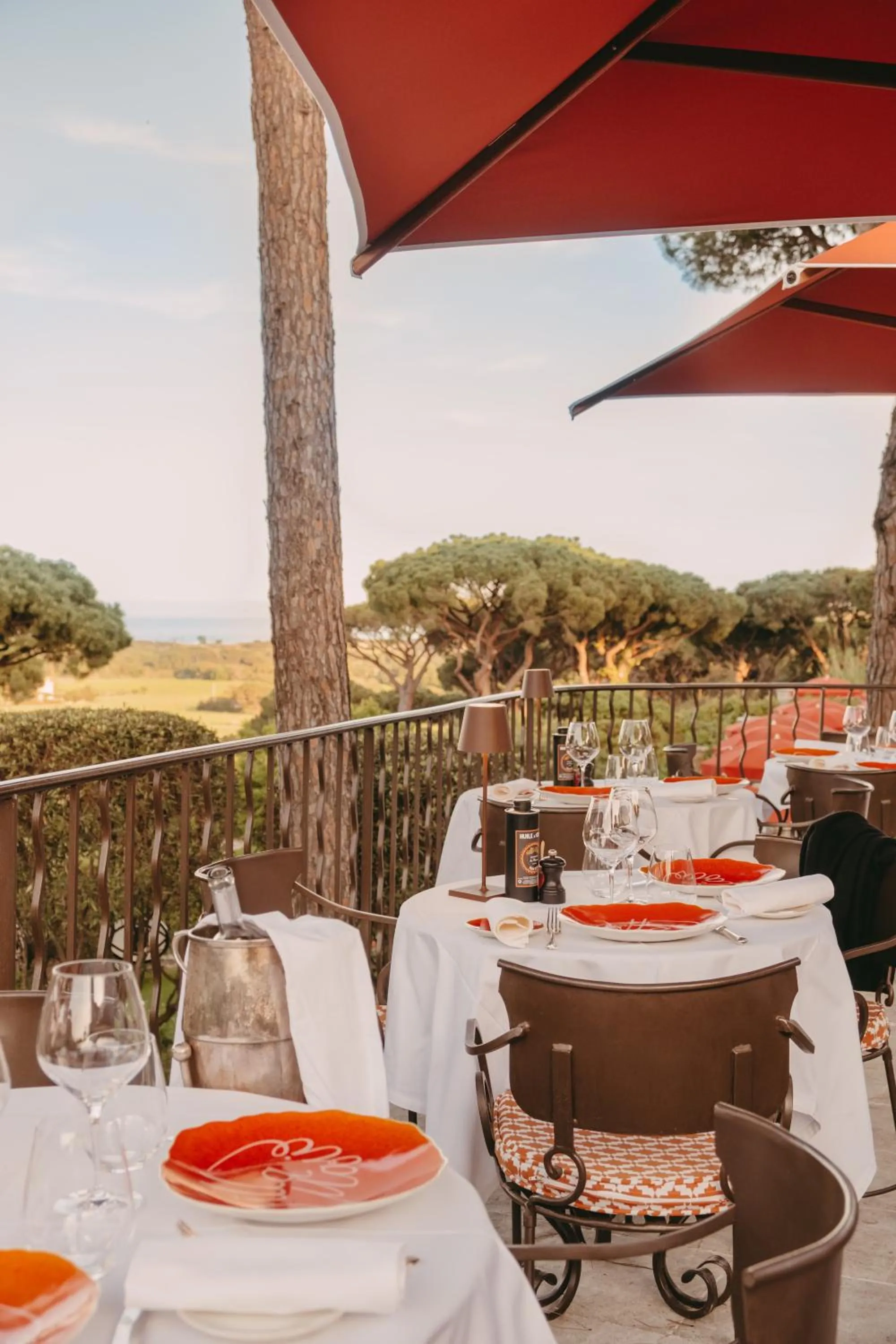 Restaurant/places to eat in Hôtel Villa Marie Saint Tropez