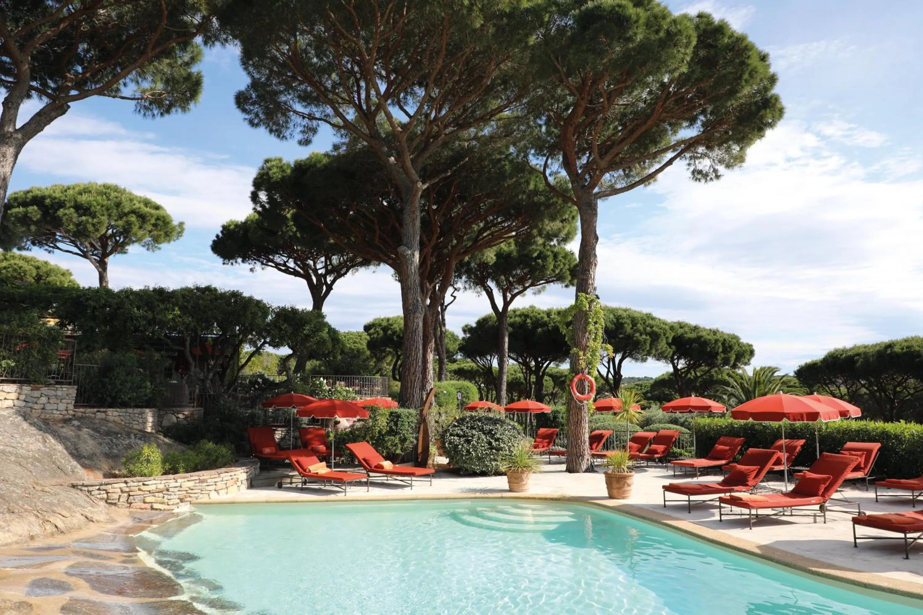 Swimming pool in Hôtel Villa Marie Saint Tropez