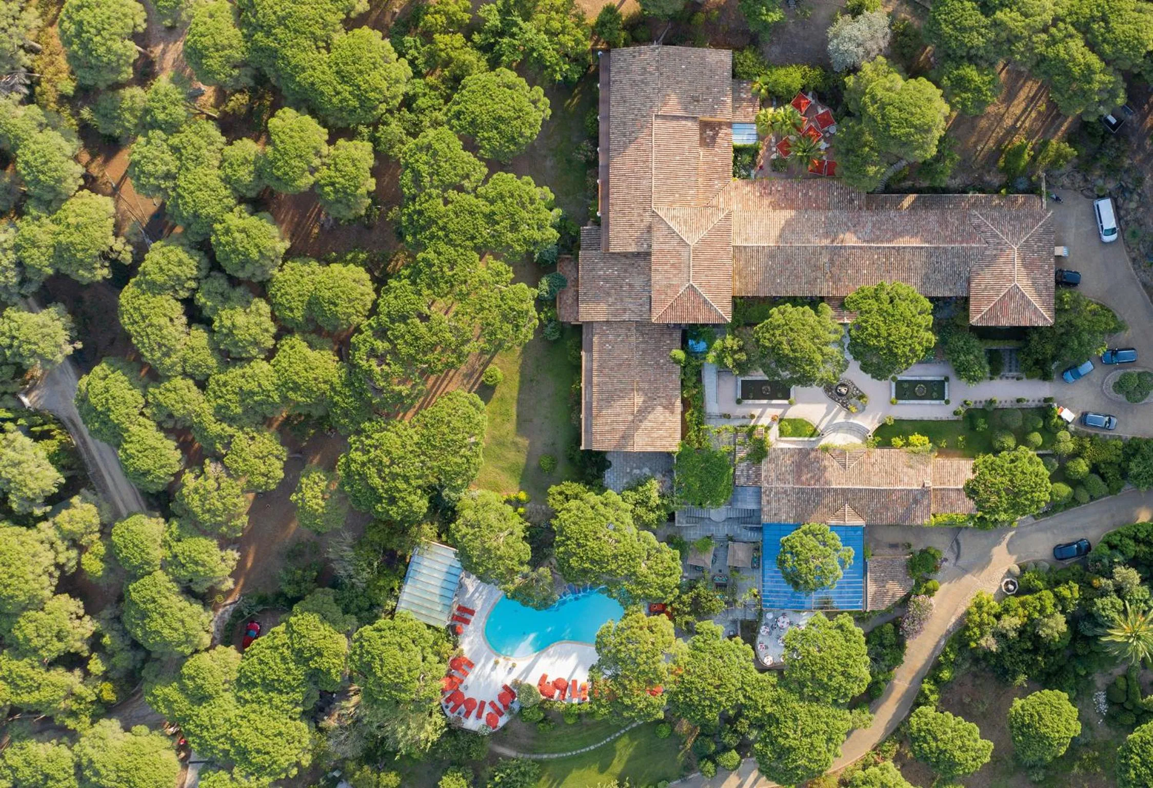 Bird's eye view in Hôtel Villa Marie Saint Tropez