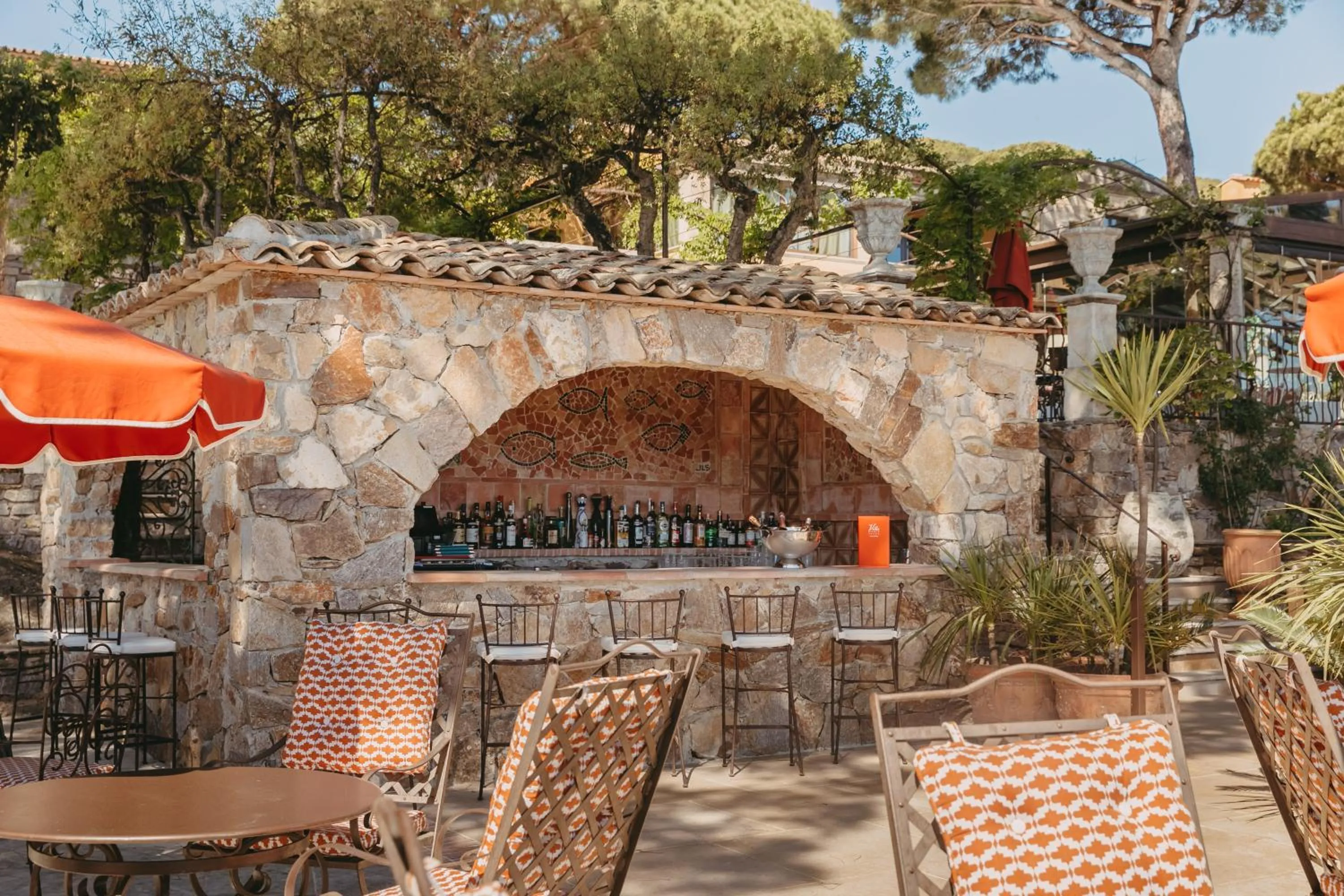 Swimming pool in Hôtel Villa Marie Saint Tropez