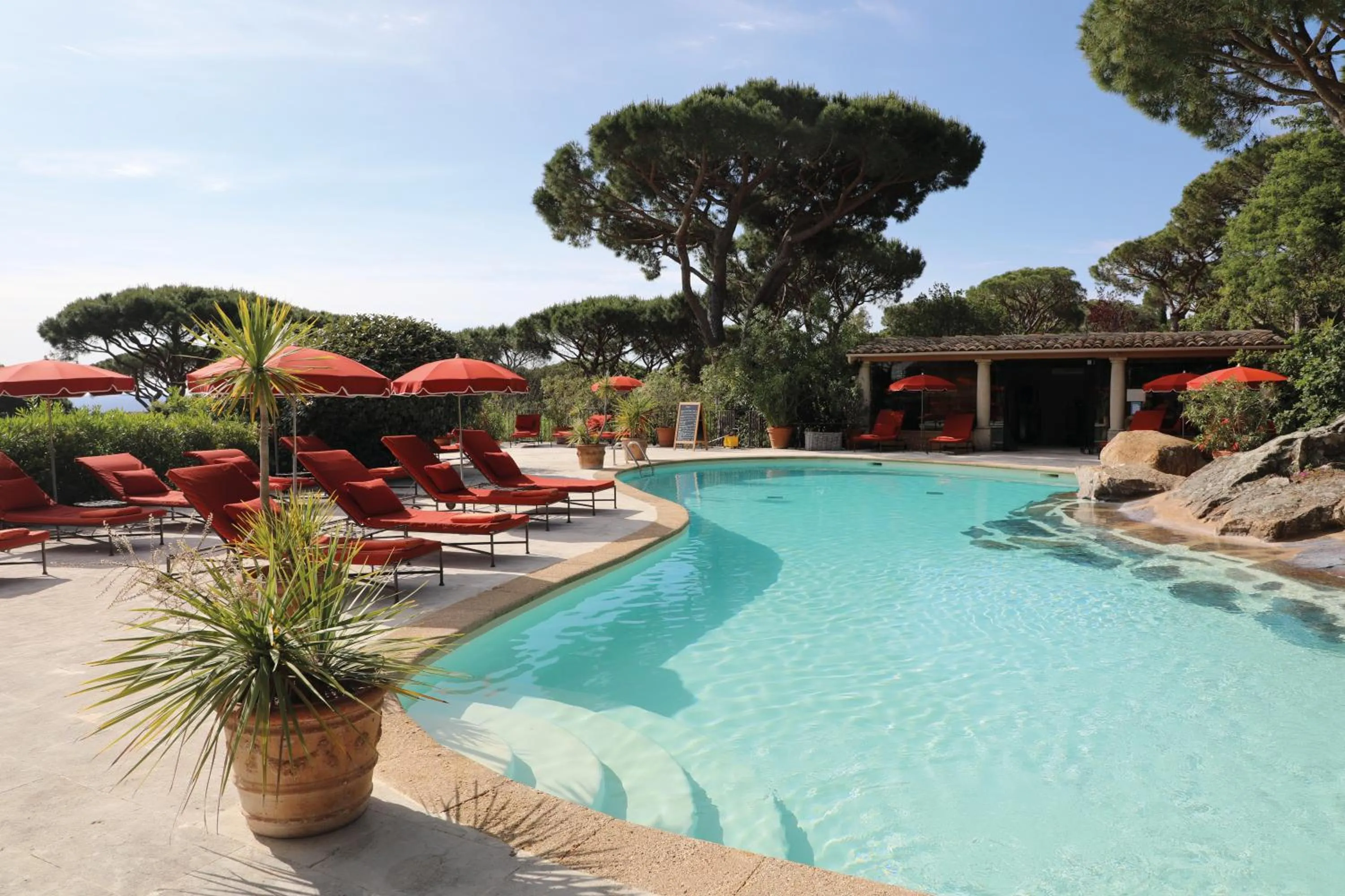 Swimming pool in Hôtel Villa Marie Saint Tropez