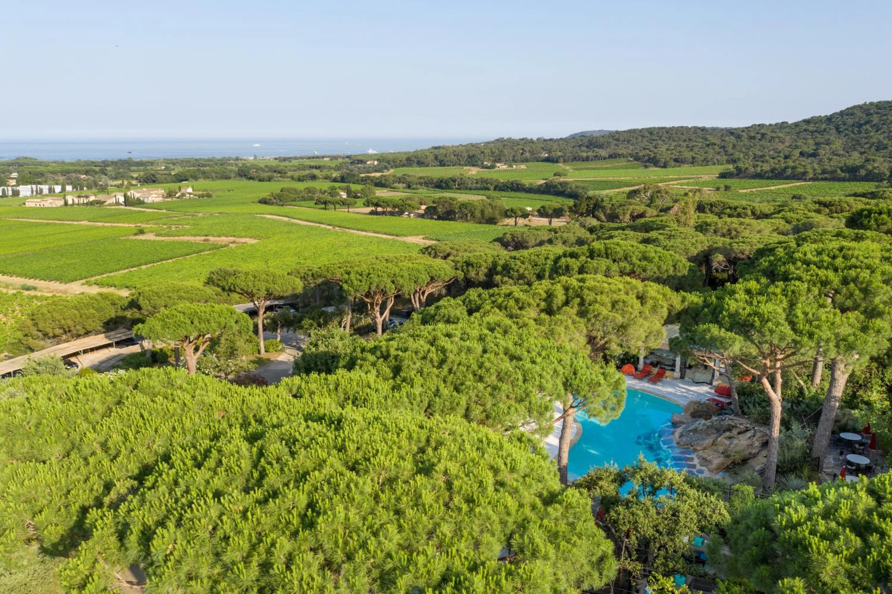 Bird's eye view in Hôtel Villa Marie Saint Tropez