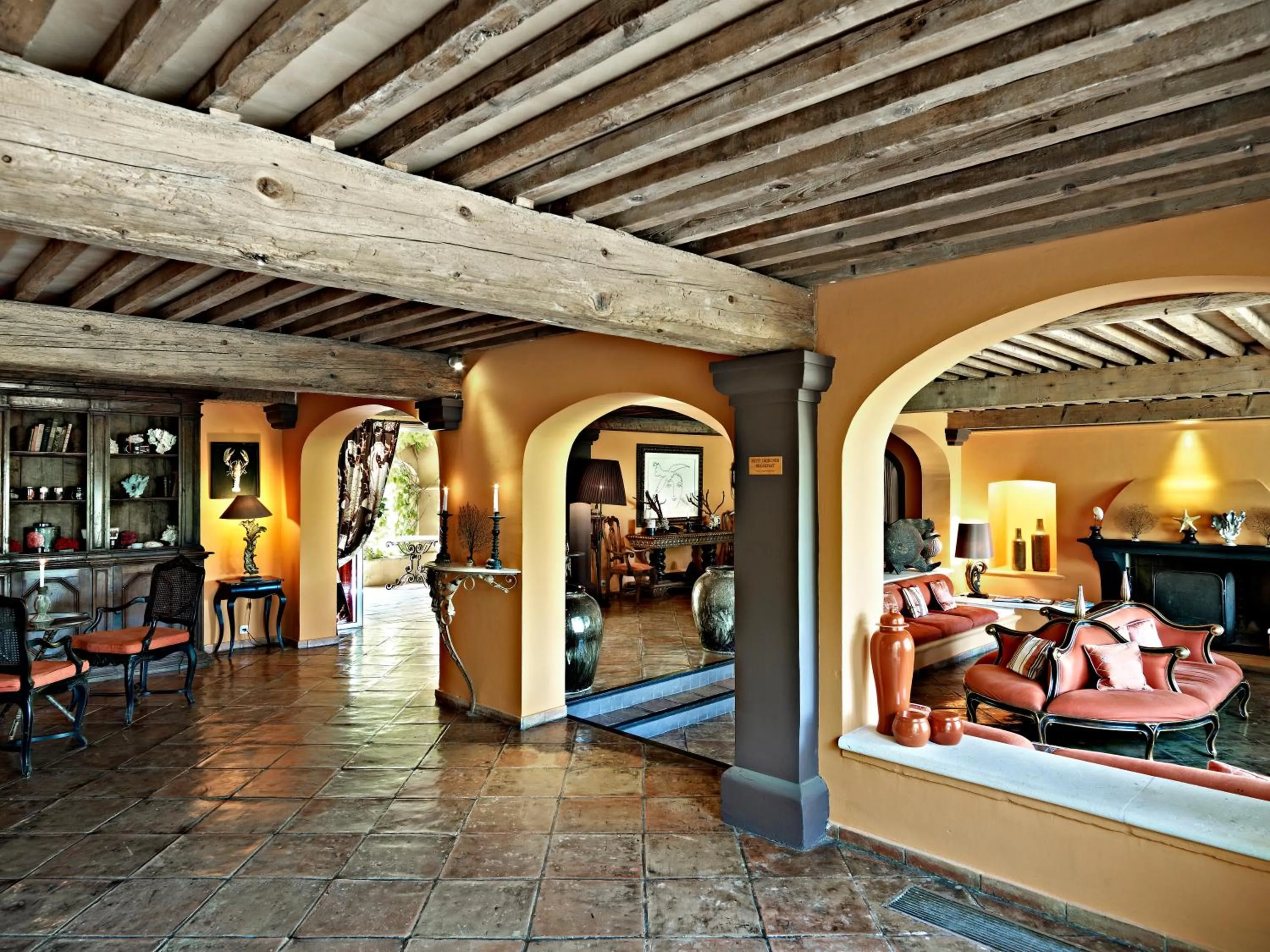 Lobby or reception in Hôtel Villa Marie Saint Tropez