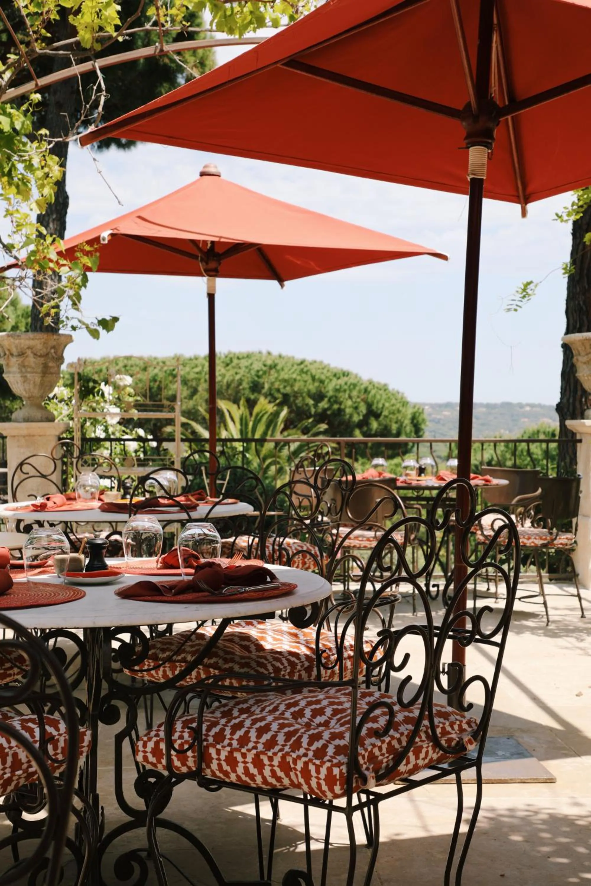 Restaurant/places to eat in Hôtel Villa Marie Saint Tropez