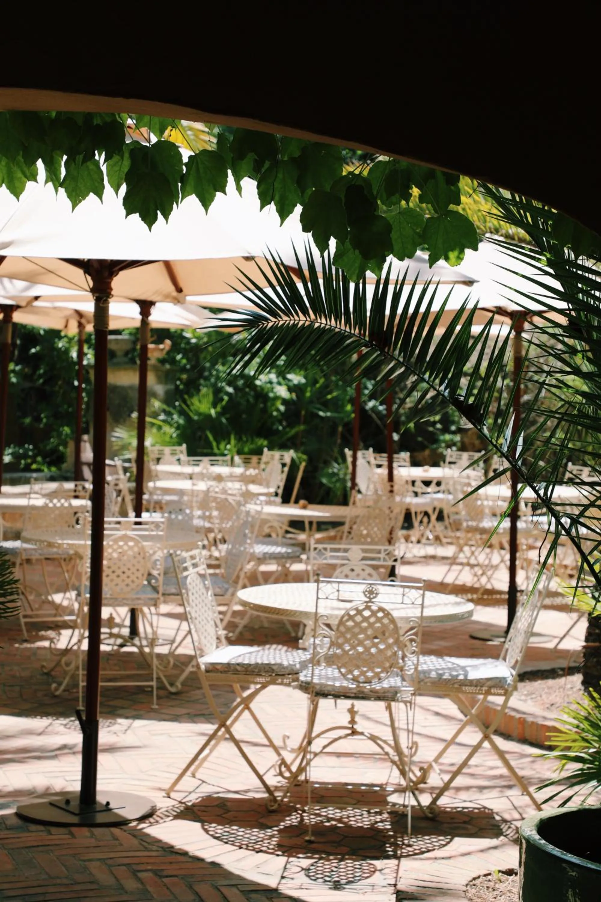 Patio in Hôtel Villa Marie Saint Tropez