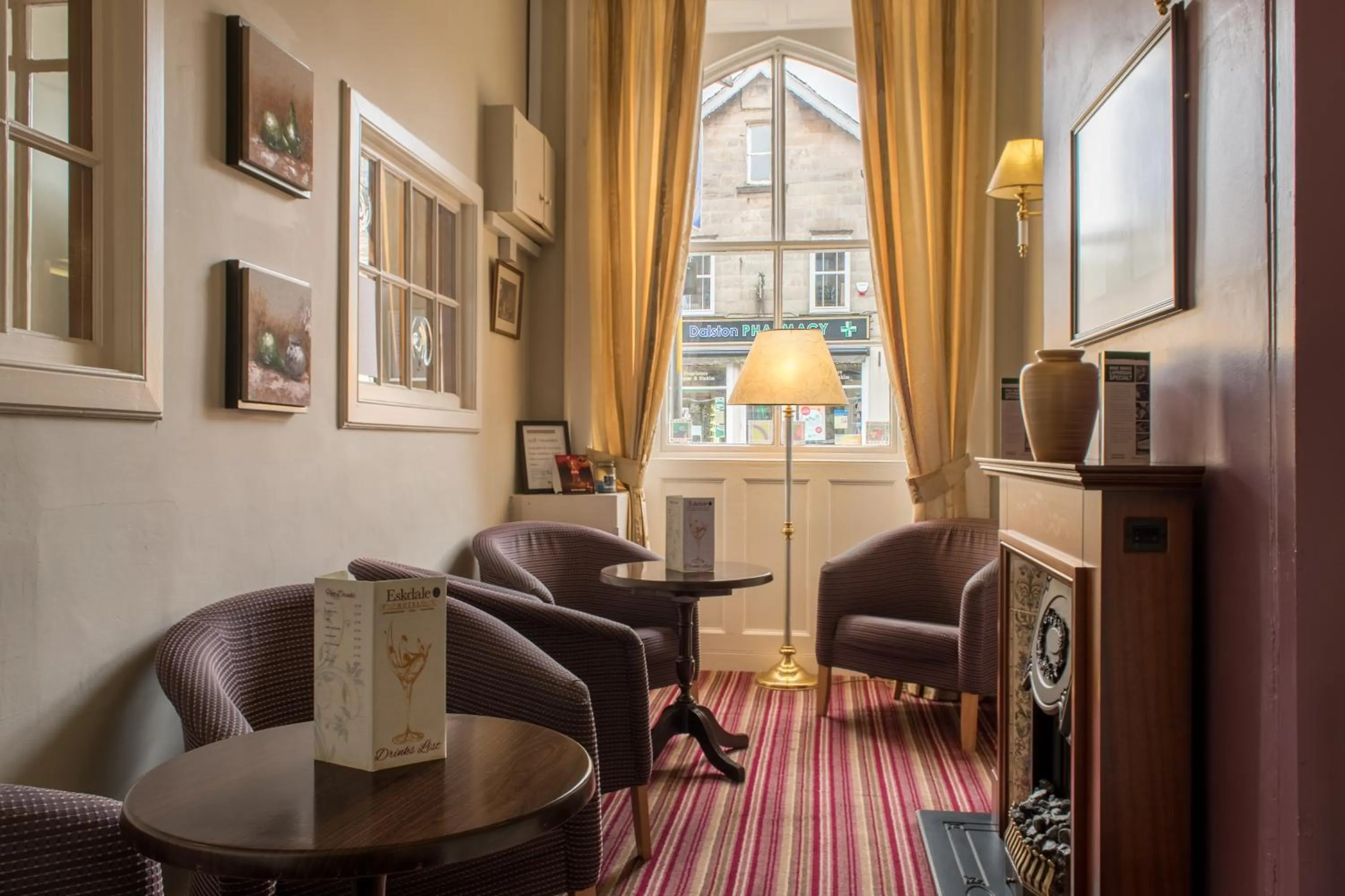 Lobby or reception in Eskdale Hotel