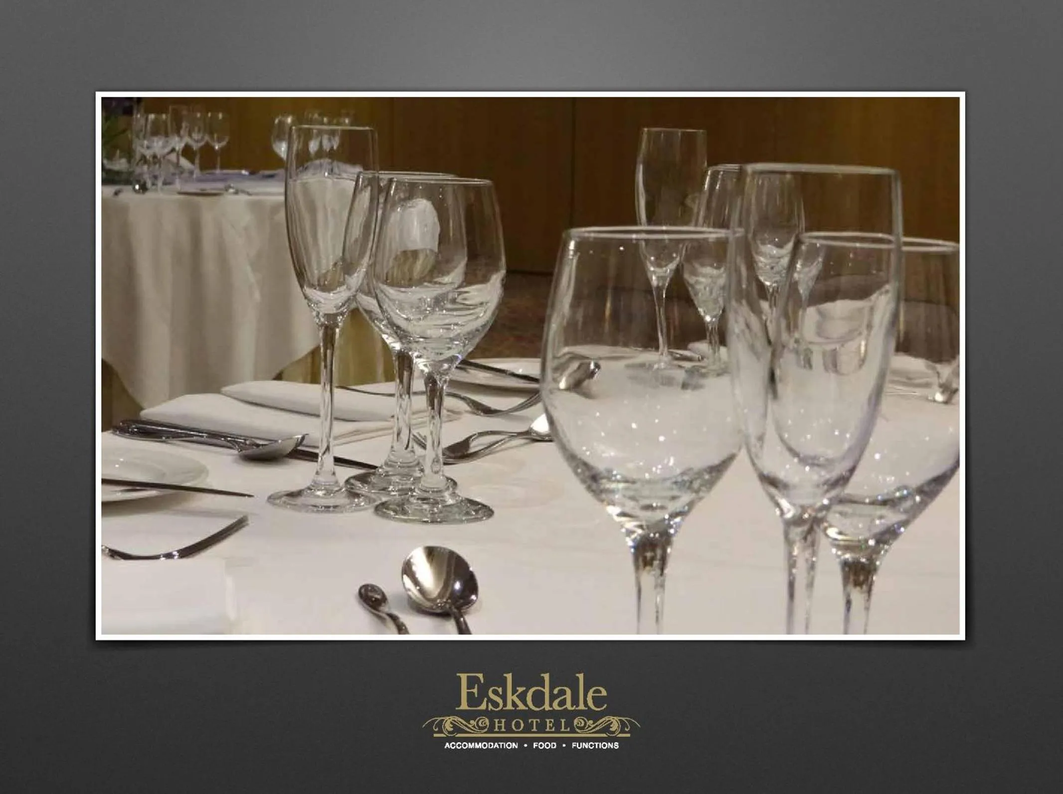 Banquet/Function facilities in Eskdale Hotel
