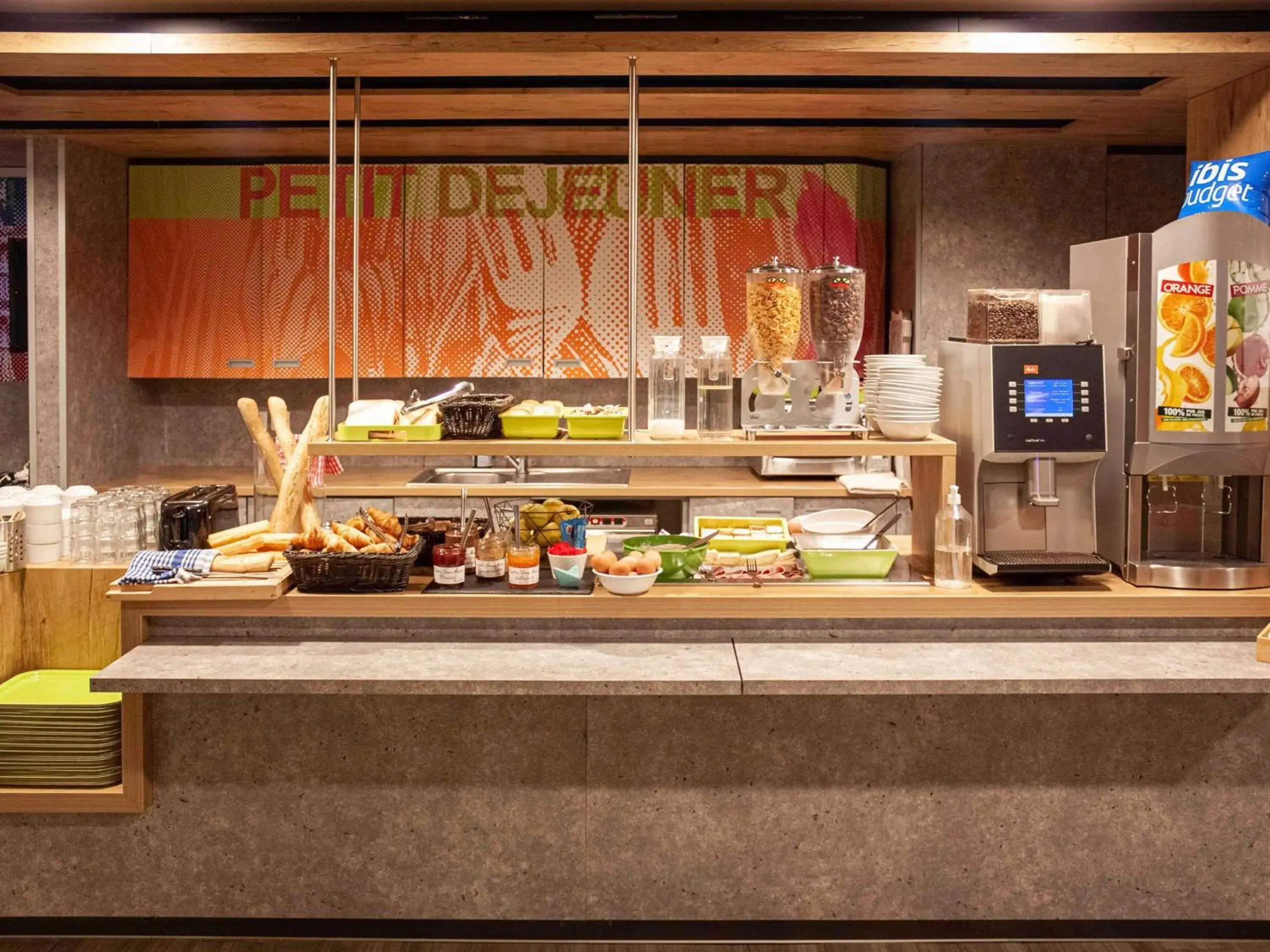 Breakfast in Ibis Budget Limoges Nord Breakfast in Ibis Budget Limoges Nord