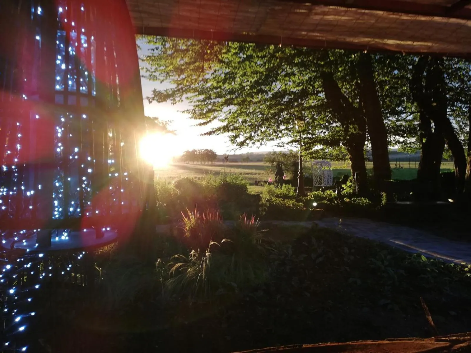 Garden view in Moulin de Schwabwiller