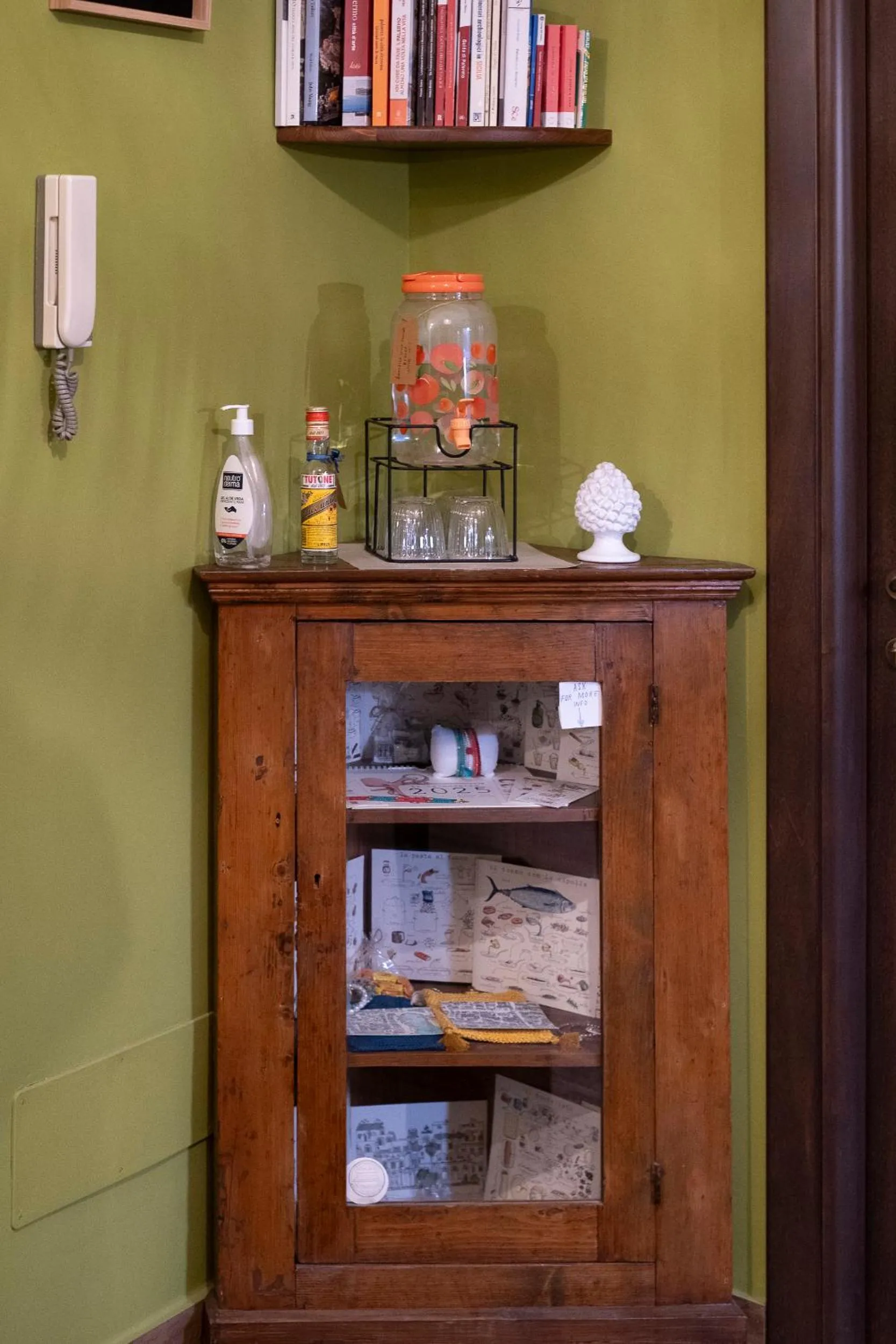 Lobby or reception in il Palchetto B&B di Charme e Design