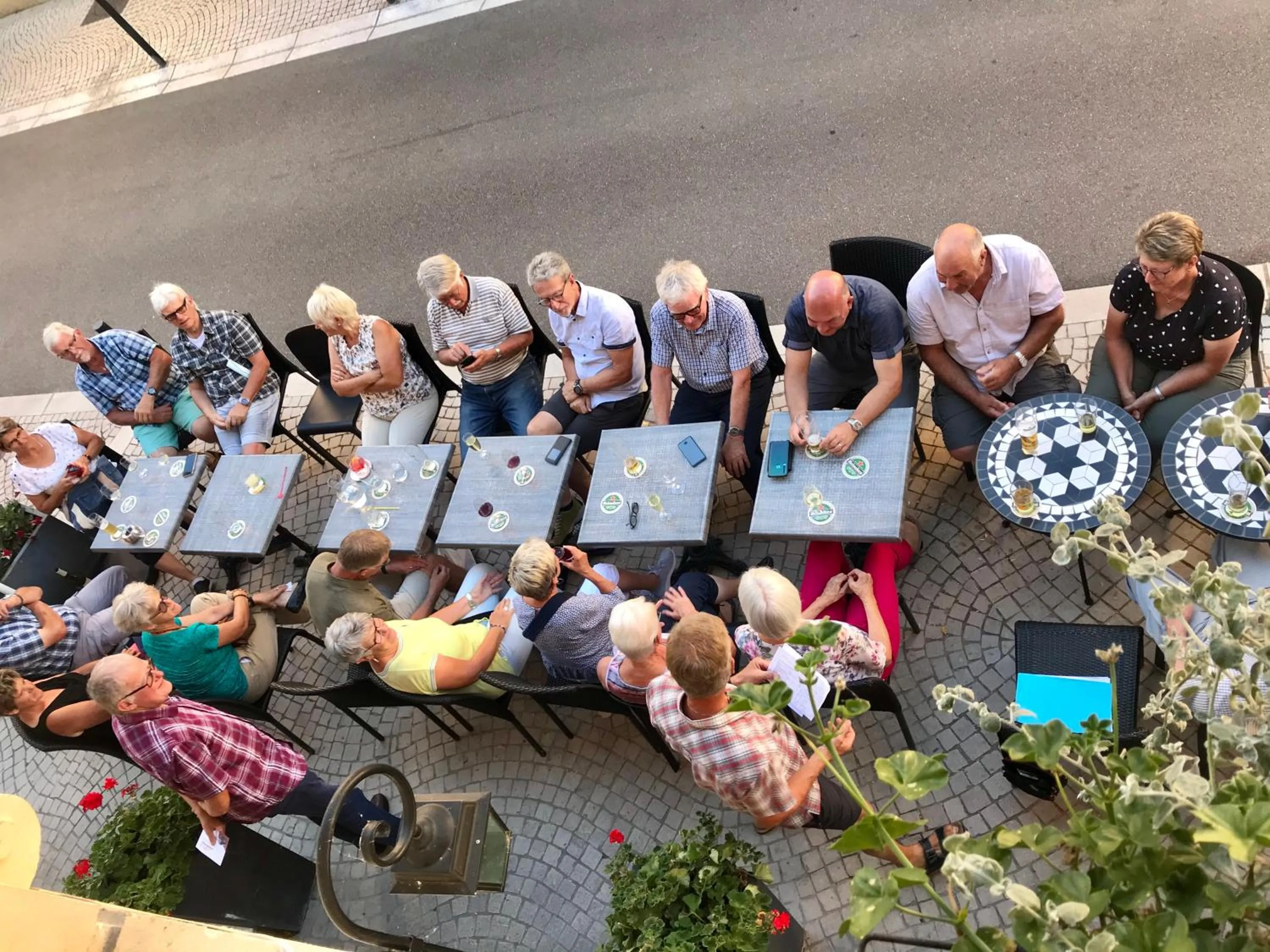 Food and drinks in Hotel de la Basilique