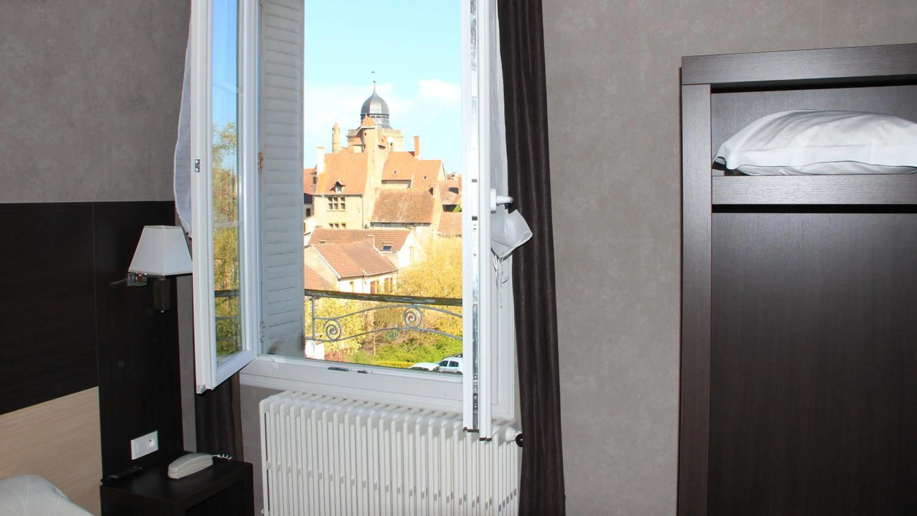Bird's eye view in Hotel de la Basilique