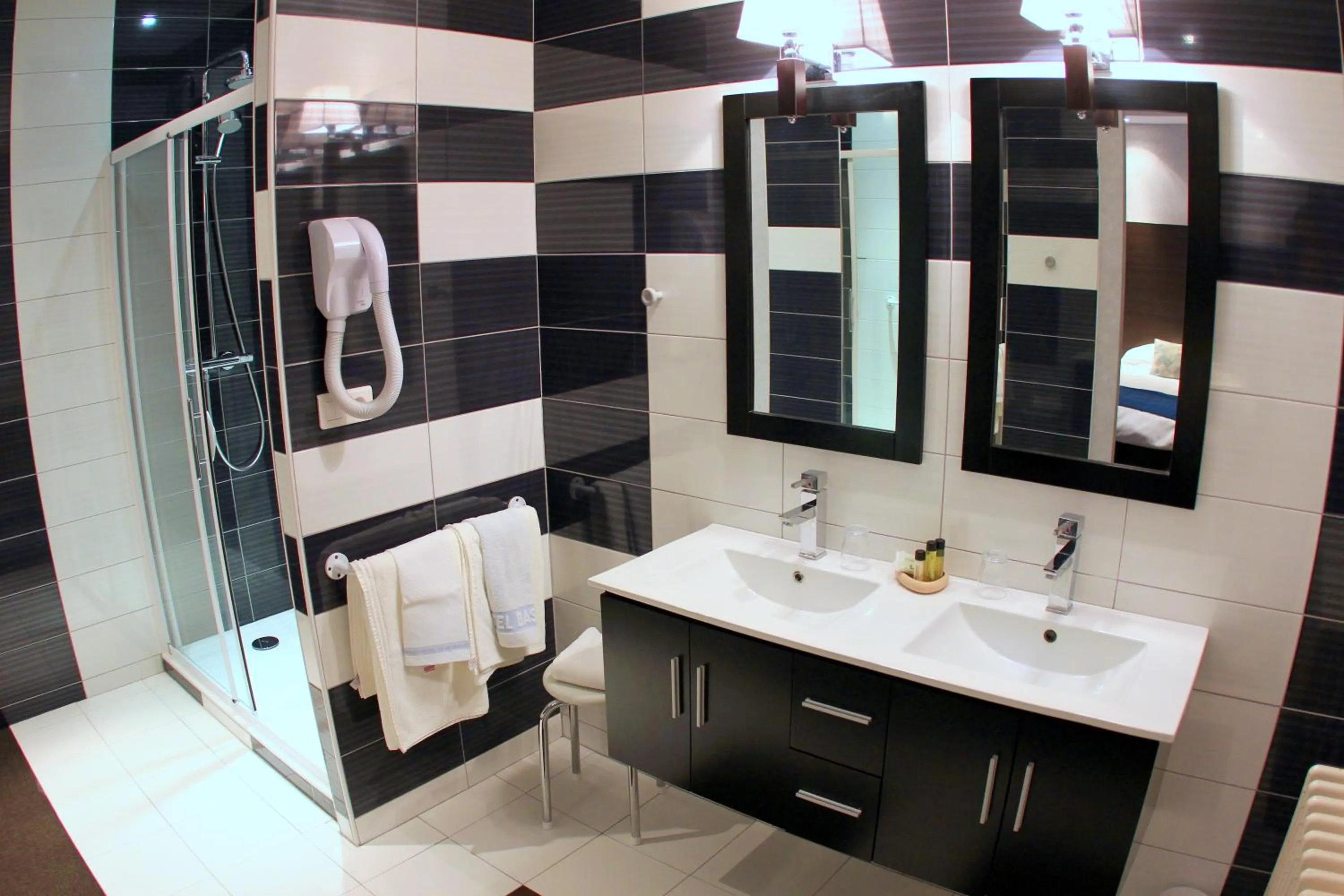 Bathroom in Hotel de la Basilique