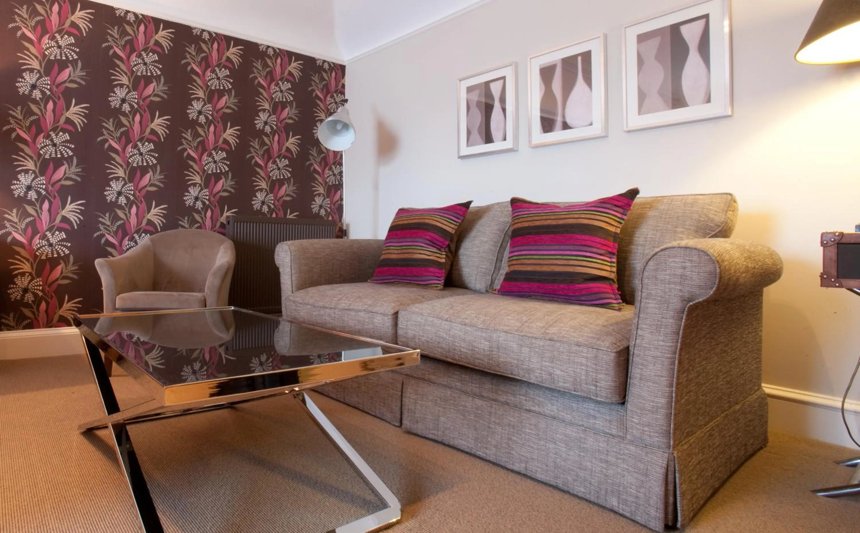Living room in The Townhouse Hotel