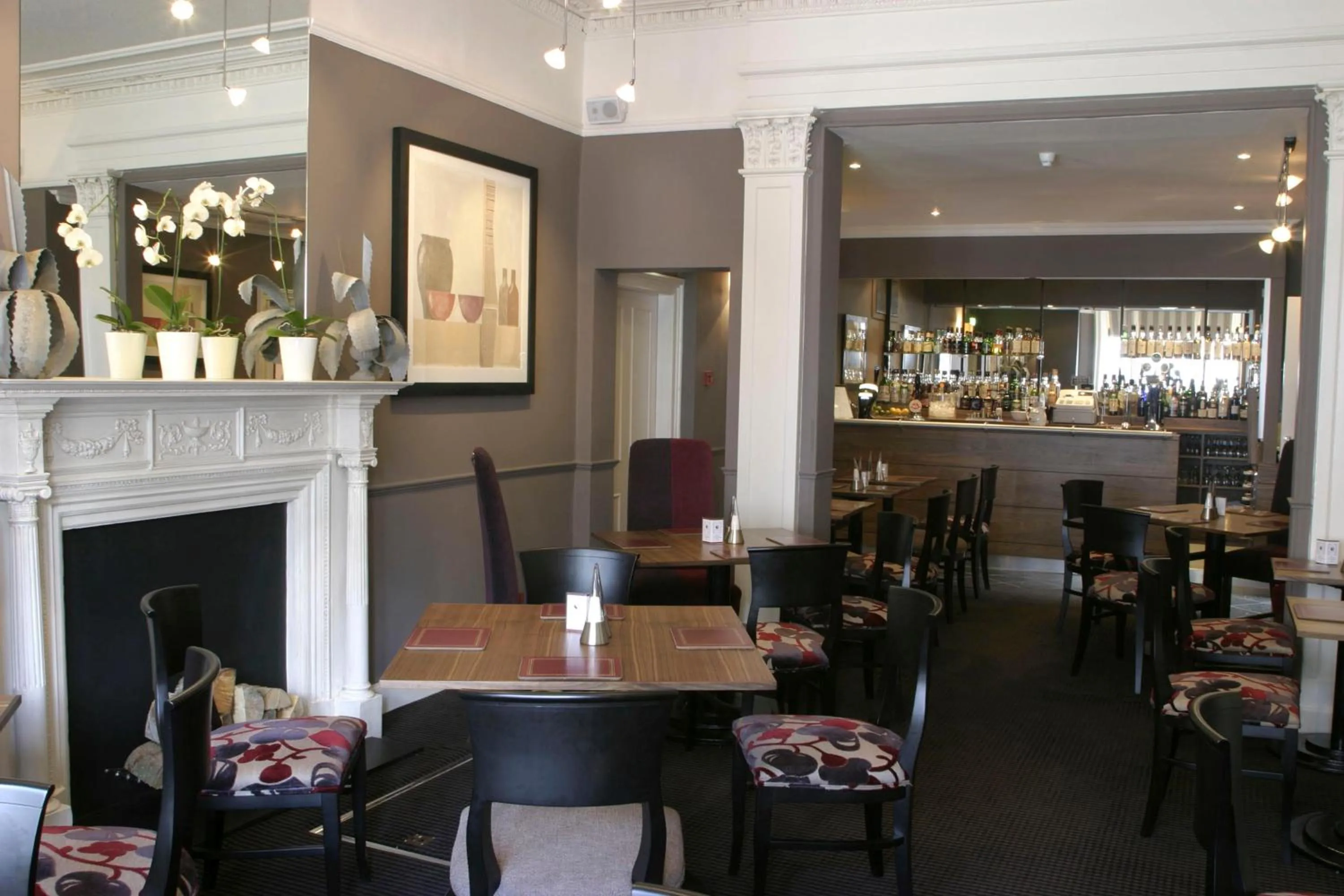 Dining area in The Townhouse Hotel