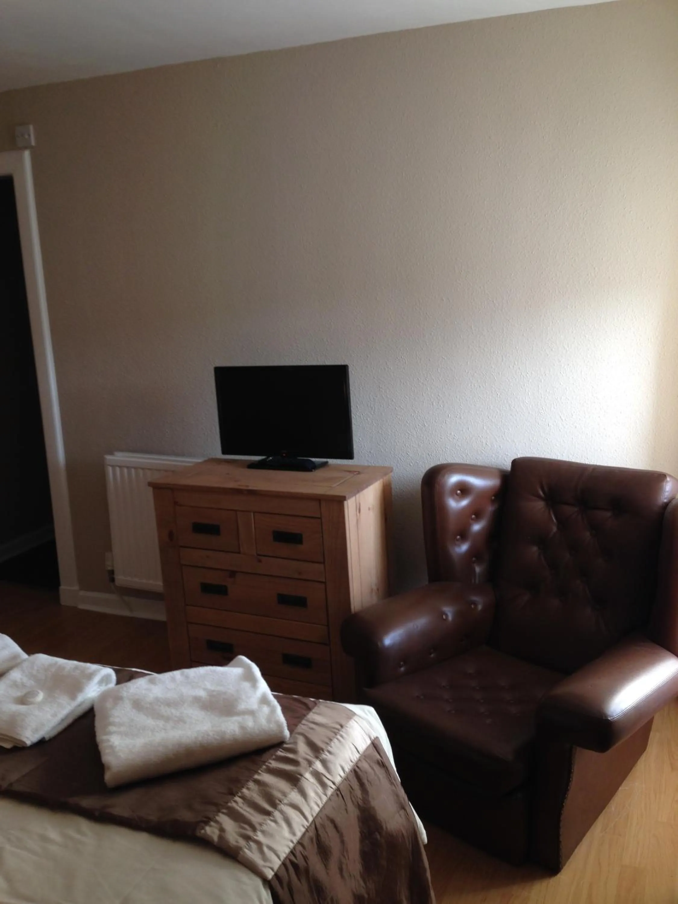 Bedroom in The White Swan Hotel