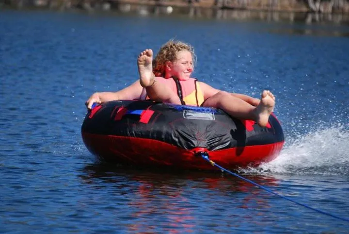 People in The Leaning Oak Holiday Lifestyles - Lake Conjola
