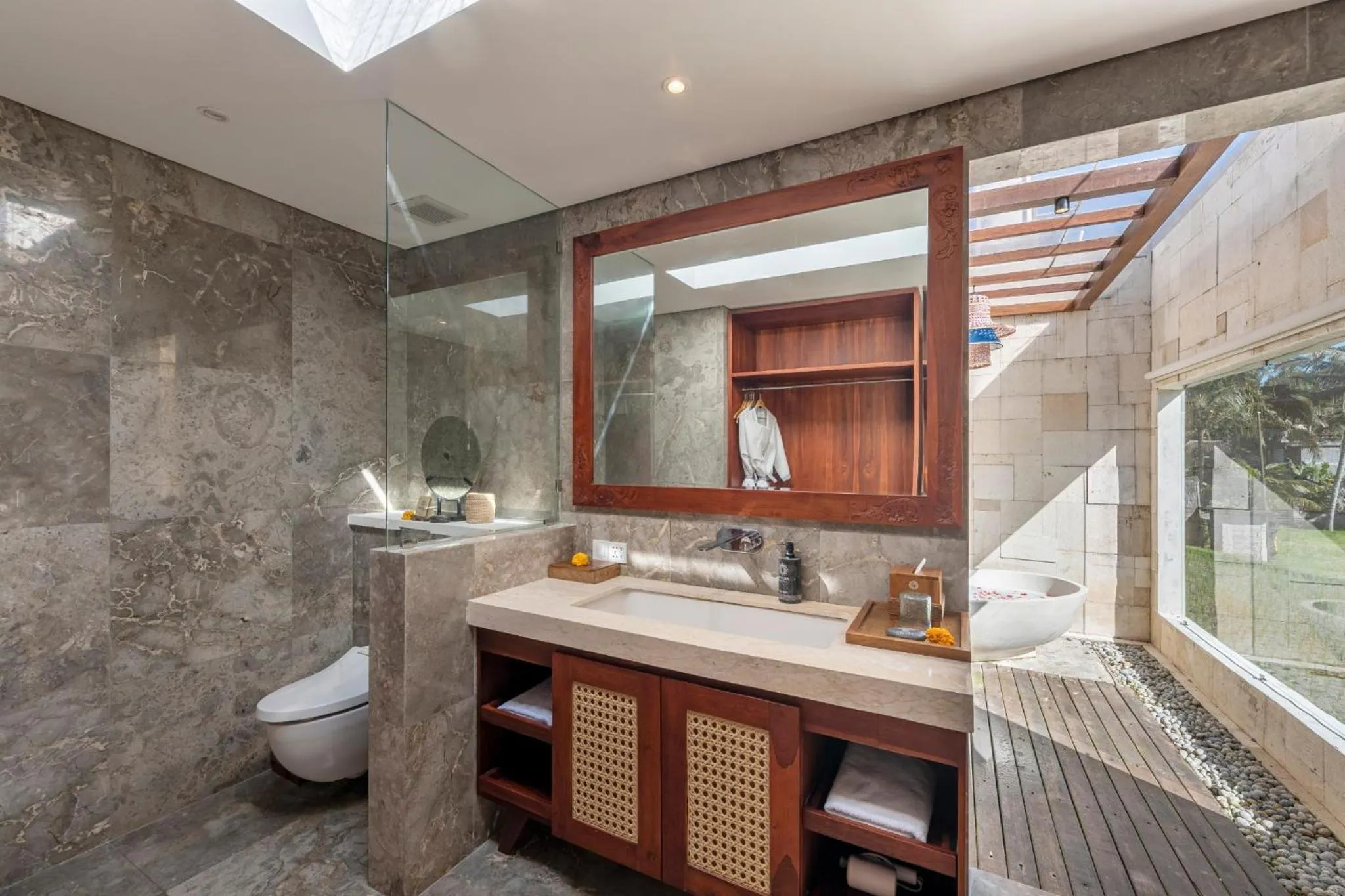 Bathroom in Asvara Villa Ubud by Ini Vie Hospitality