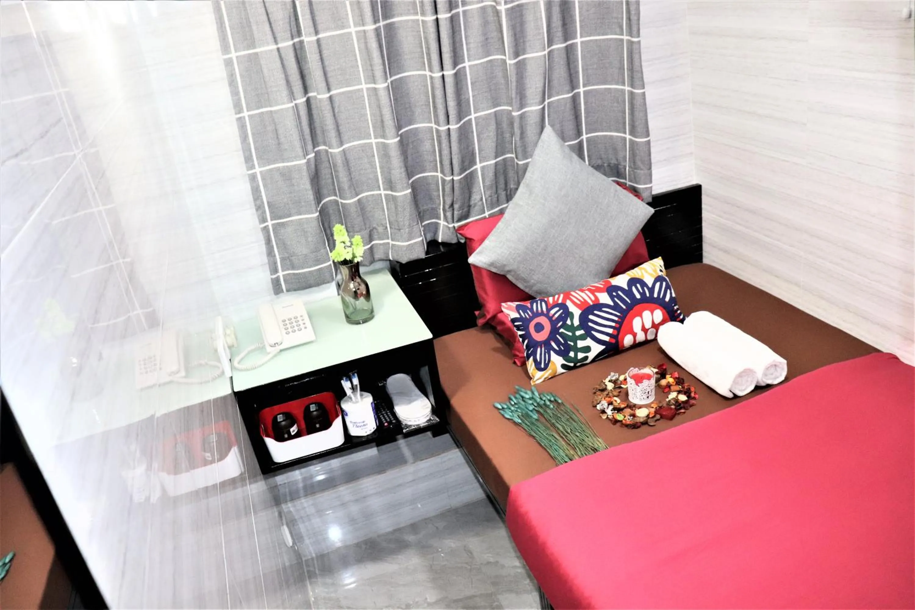 Bed in Metrocity Lounge